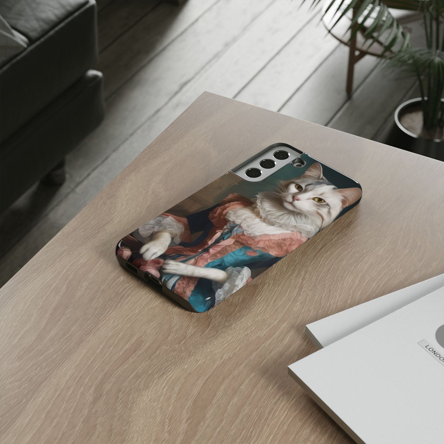 Rococo Cat Tough Phone Cases (A Queen 3)