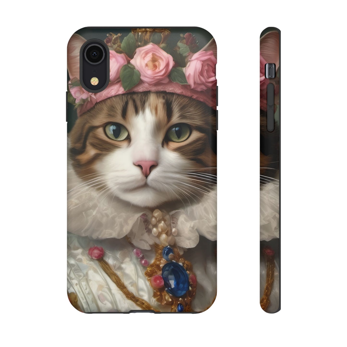 Rococo Cat Tough Phone Cases (A Queen)