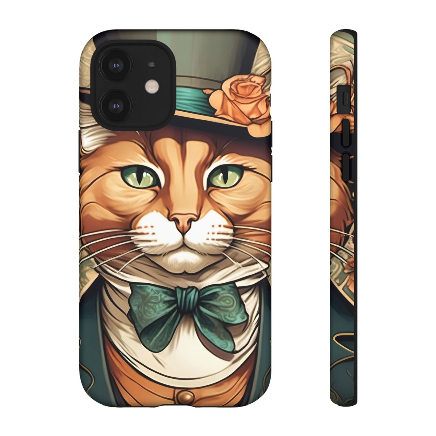 Alphonse Mucha Tough Phone Cases (A gentleman cat)