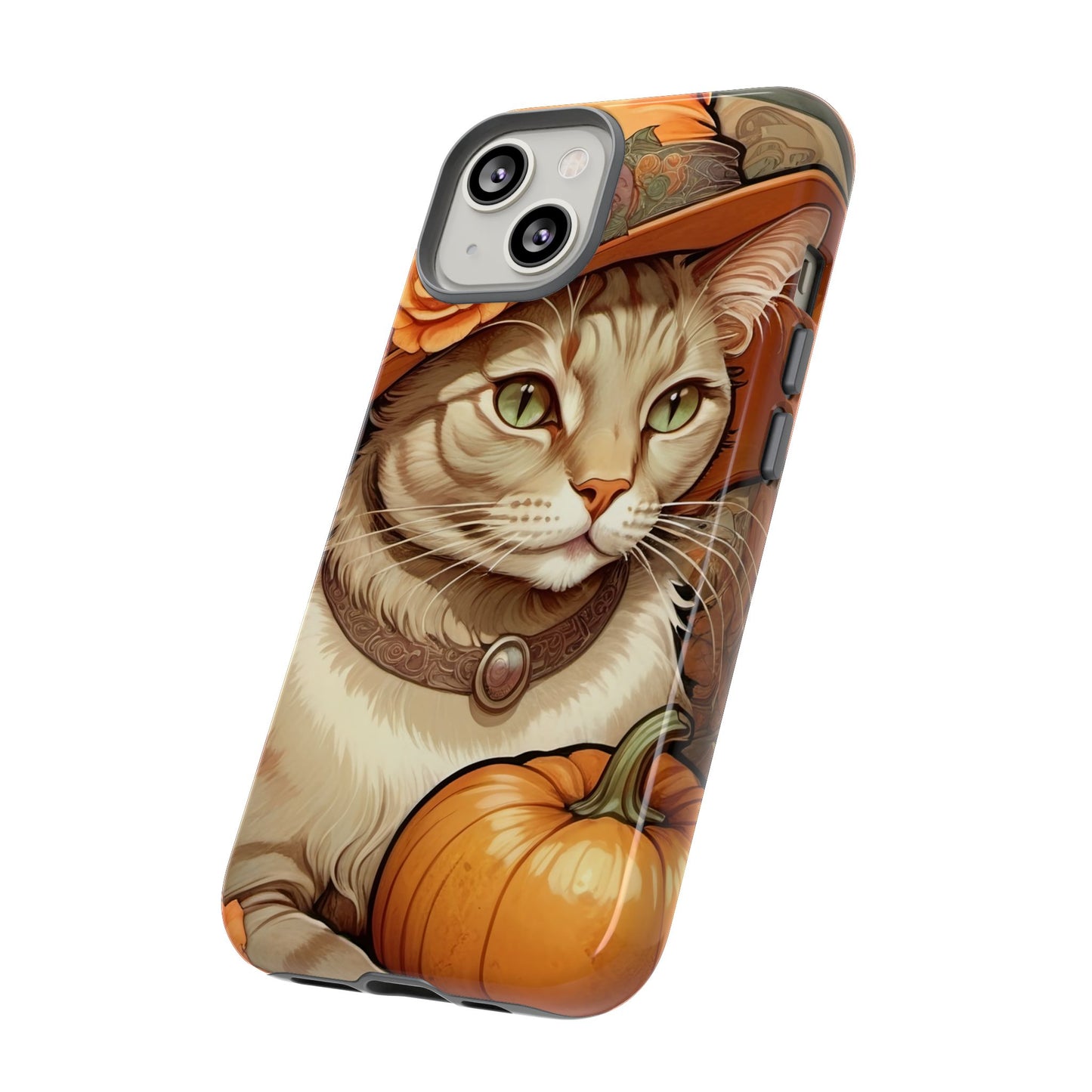 Halloween Alphonse Mucha Tough Phone Cases