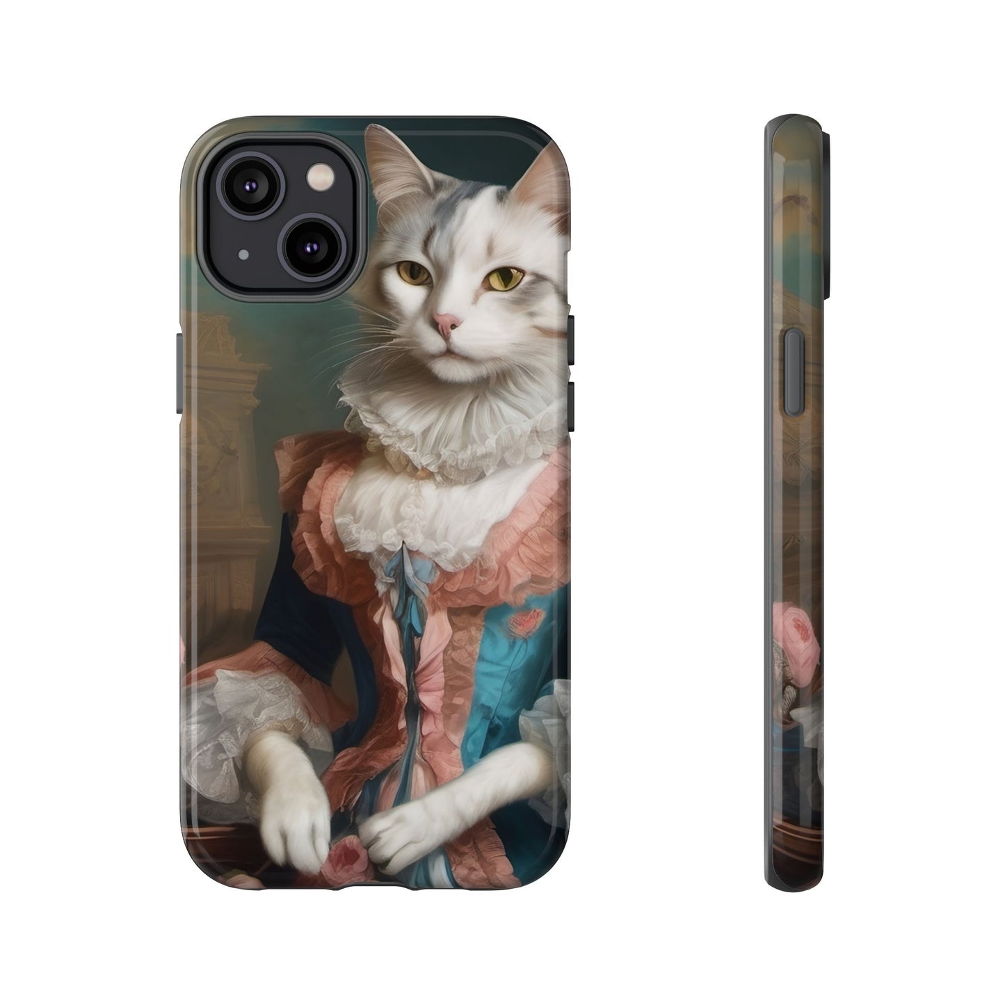 Rococo Cat Tough Phone Cases (A Queen 3)