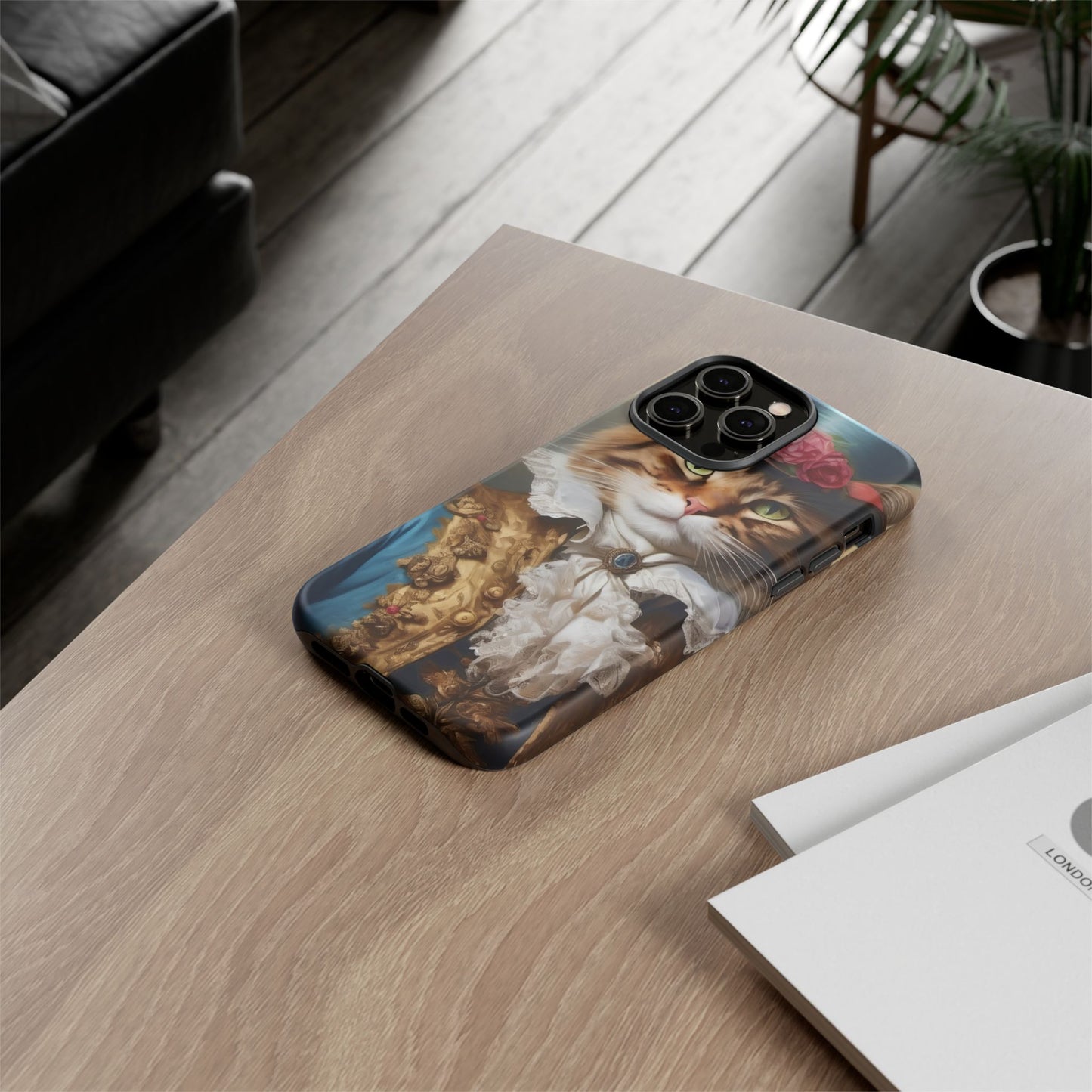 Rococo Cat Tough Phone Cases (A Gentleman)