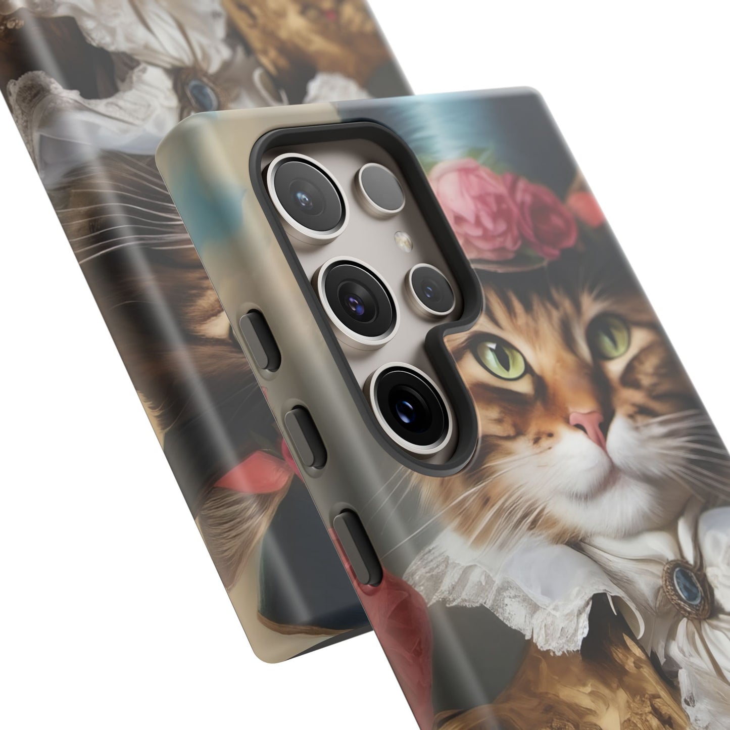 Rococo Cat Tough Phone Cases (A Gentleman)