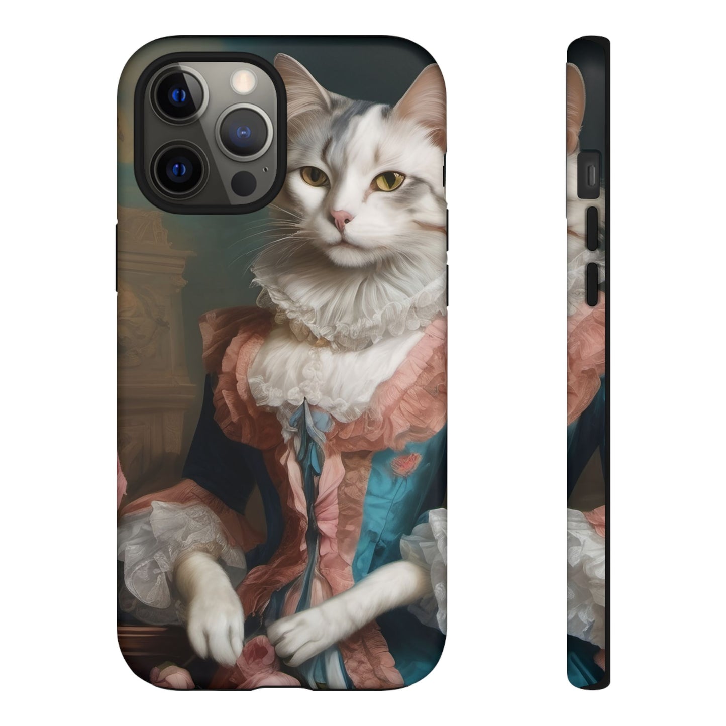 Rococo Cat Tough Phone Cases (A Queen 3)