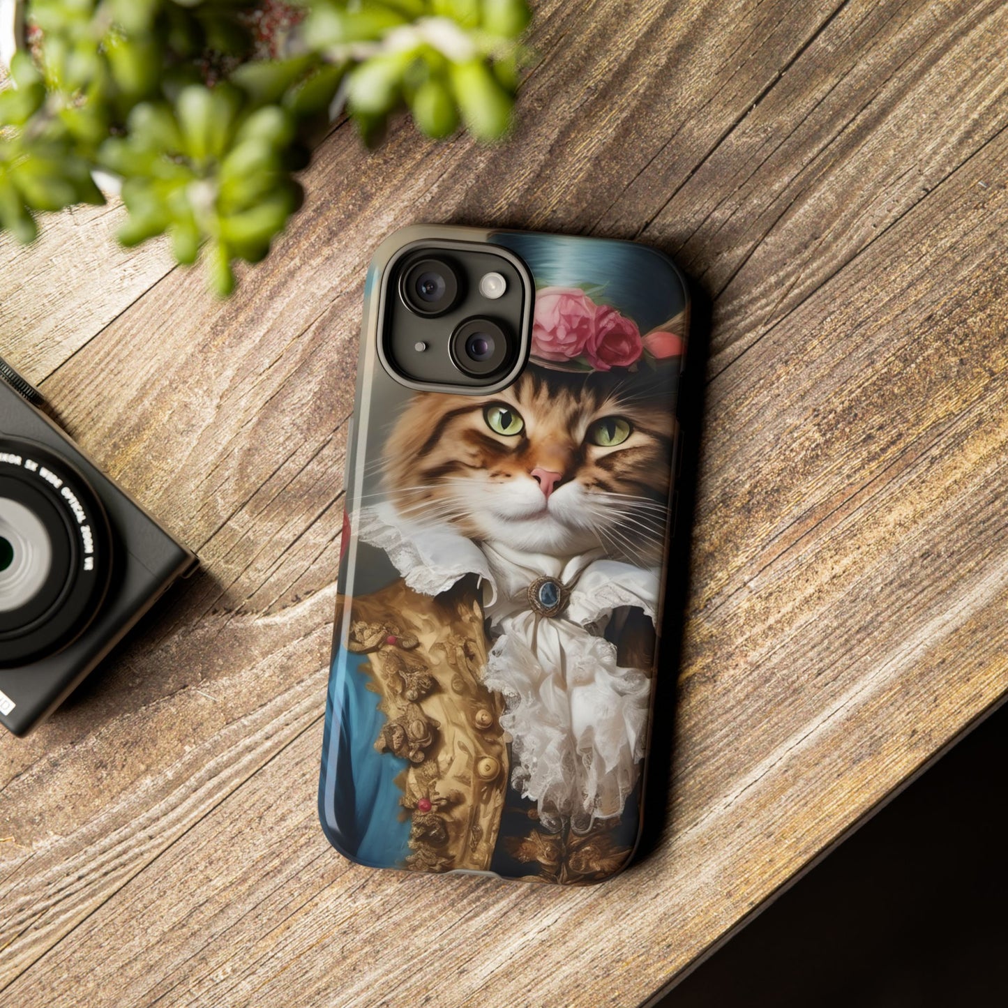 Rococo Cat Tough Phone Cases (A Gentleman)