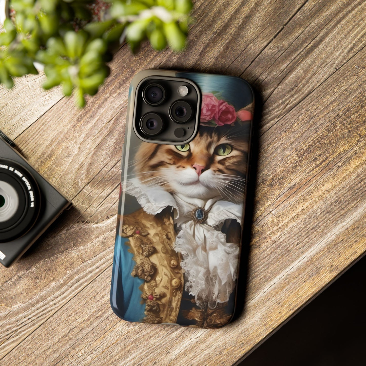 Rococo Cat Tough Phone Cases (A Gentleman)