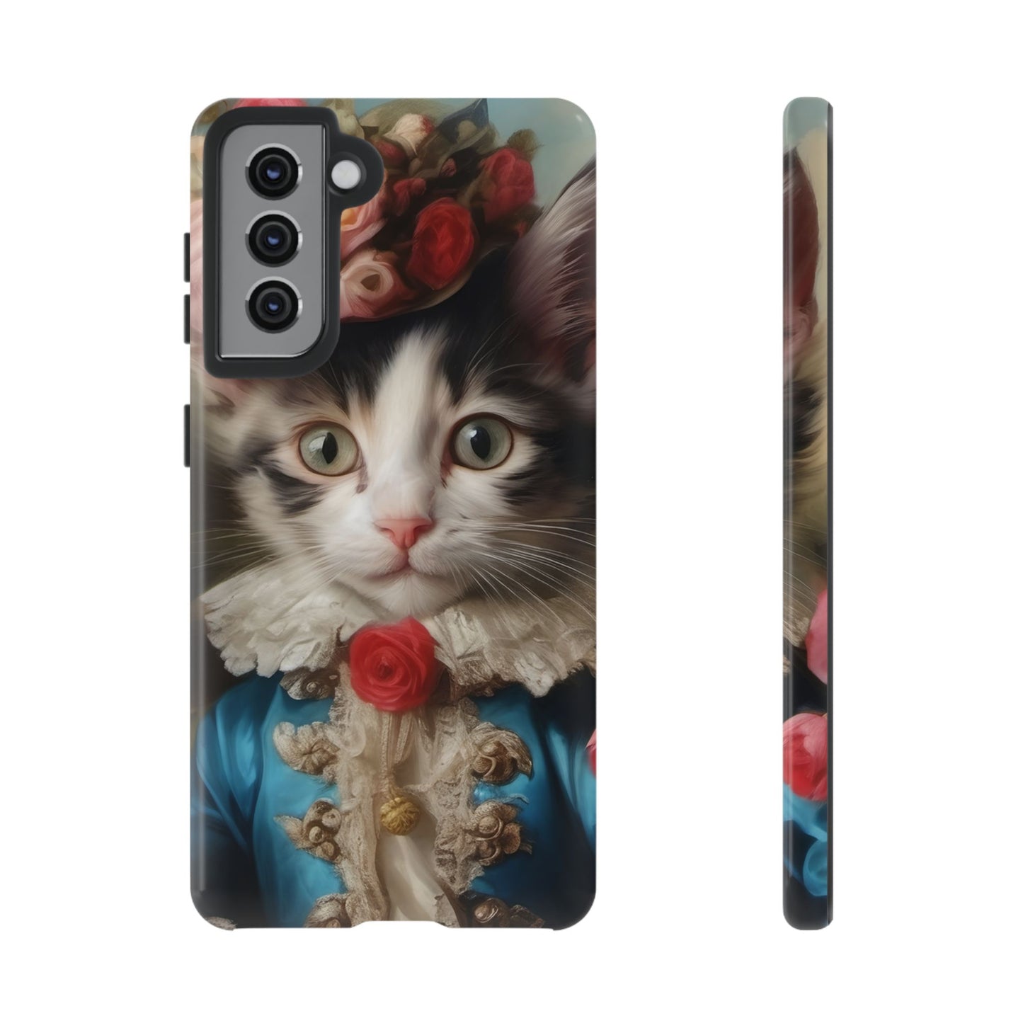 Rococo Cat Tough Phone Cases (A Kitten)