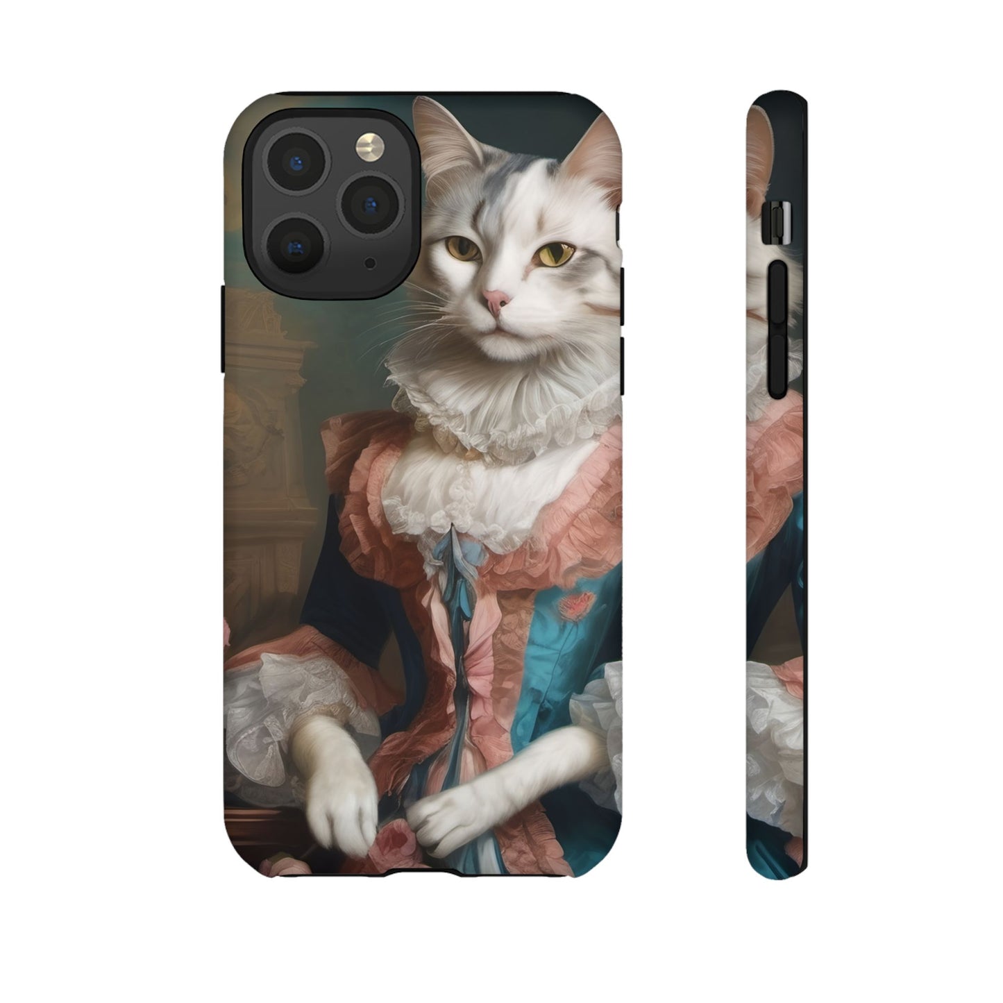 Rococo Cat Tough Phone Cases (A Queen 3)