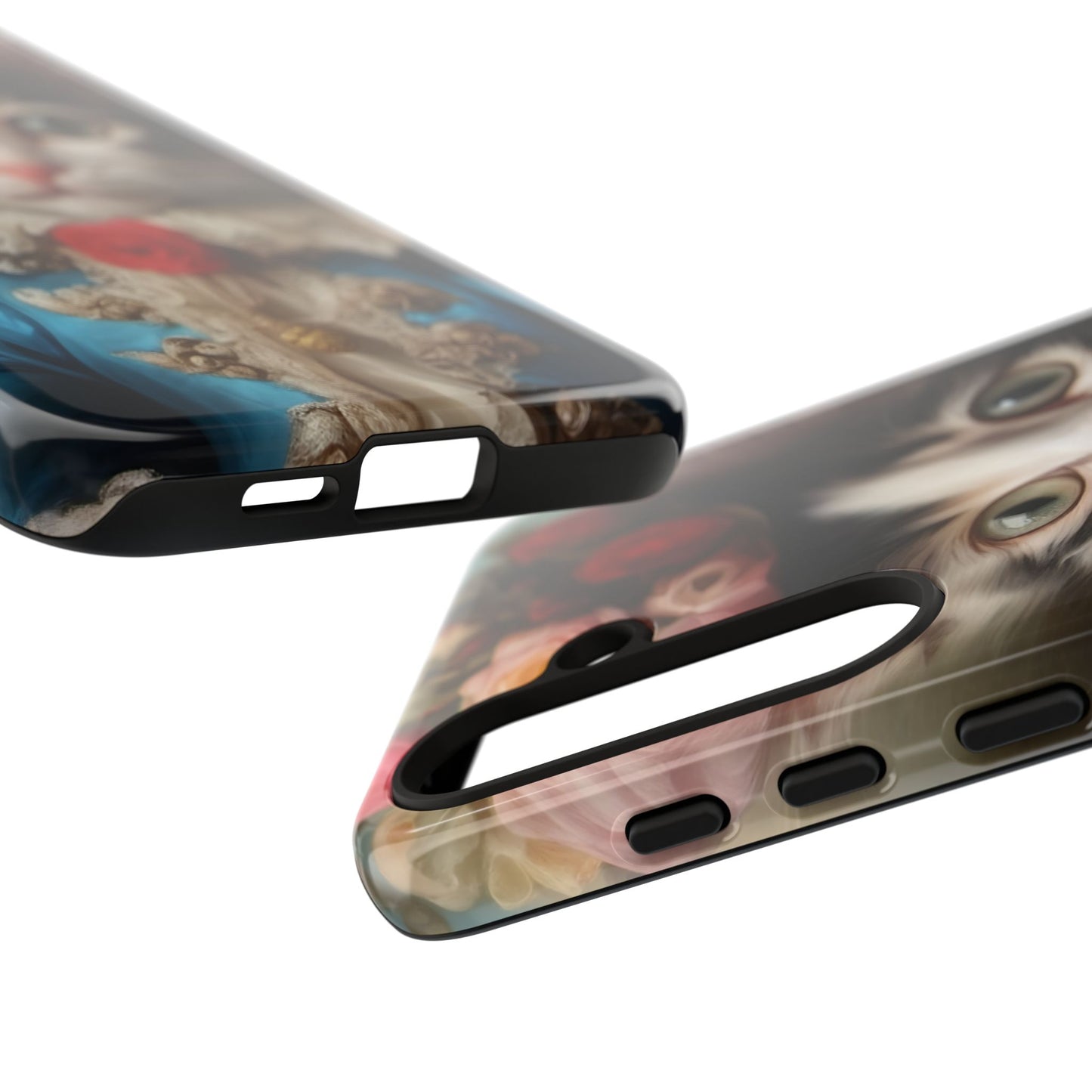 Rococo Cat Tough Phone Cases (A Kitten)