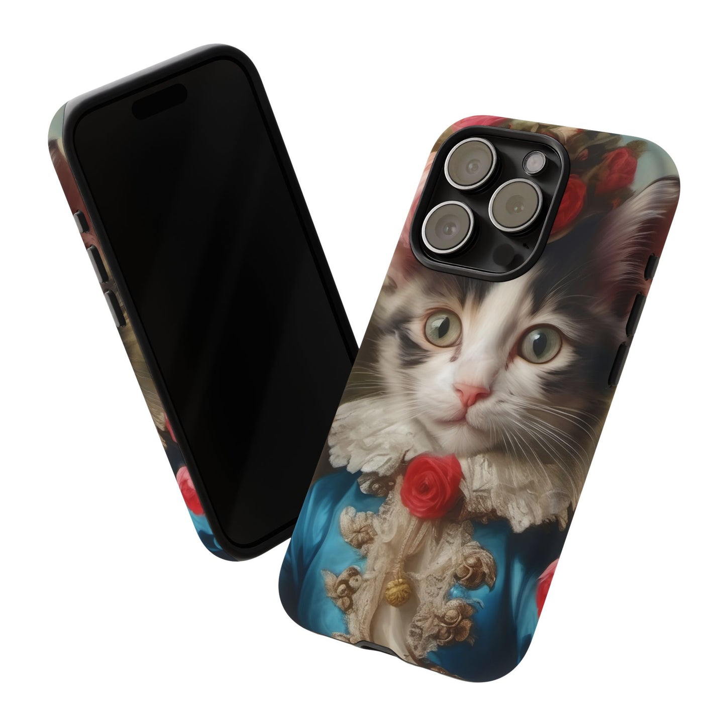 Rococo Cat Tough Phone Cases (A Kitten)