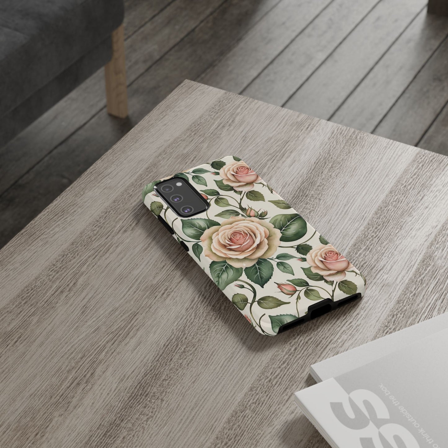 Watercolor Large Roses Tough Cases 2