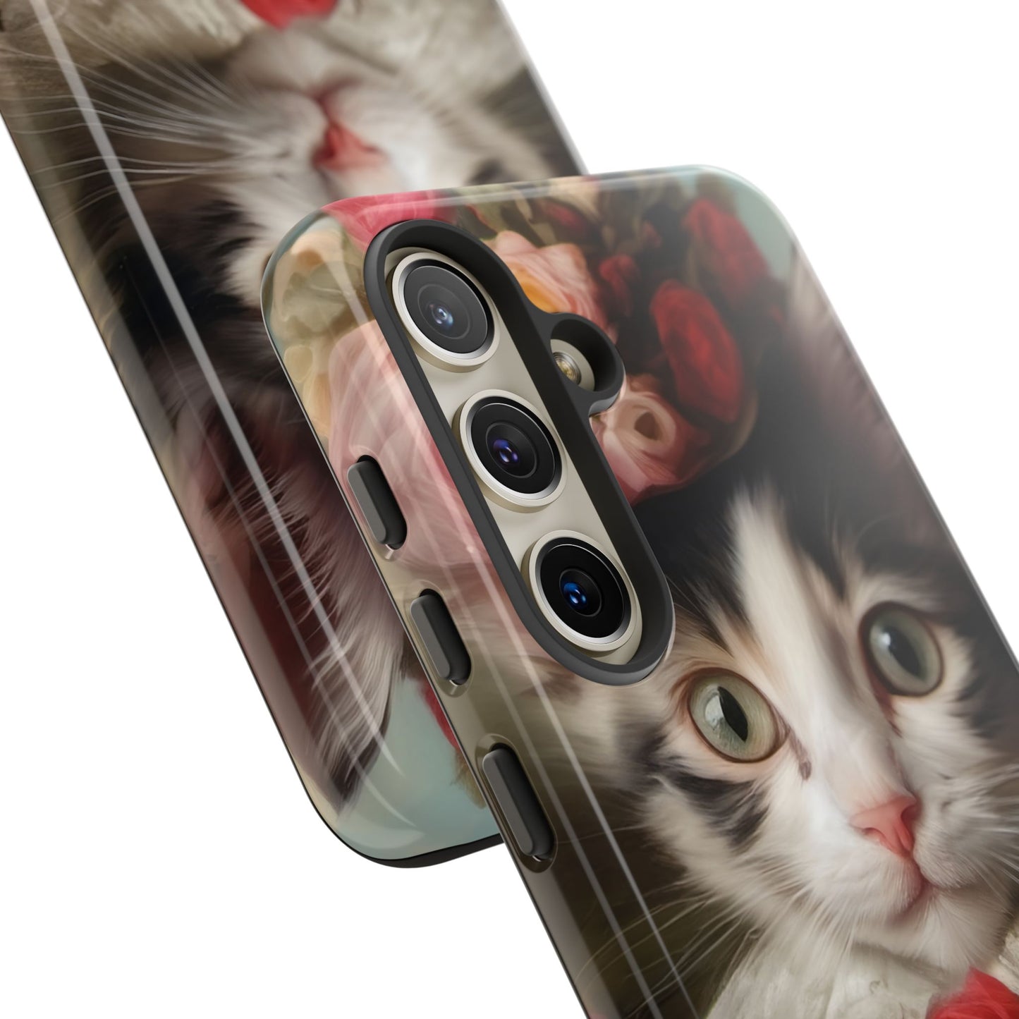 Rococo Cat Tough Phone Cases (A Kitten)