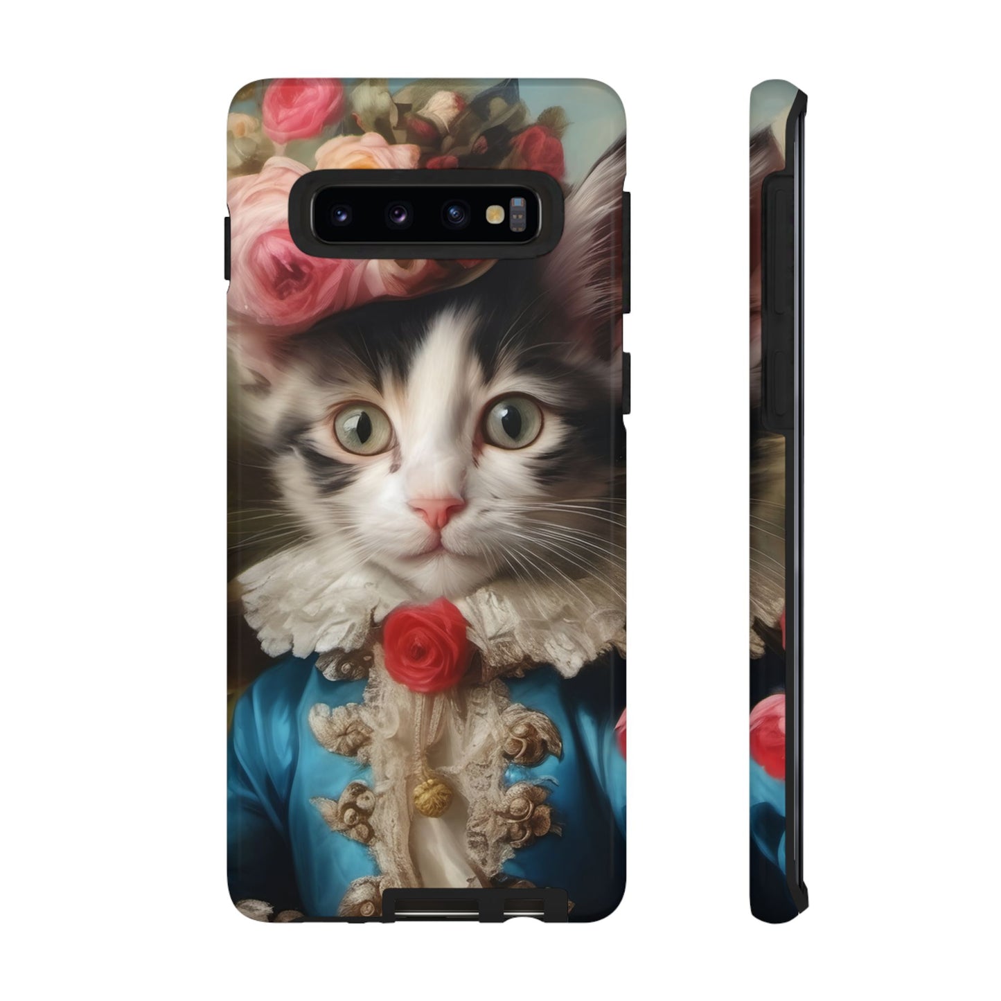 Rococo Cat Tough Phone Cases (A Kitten)
