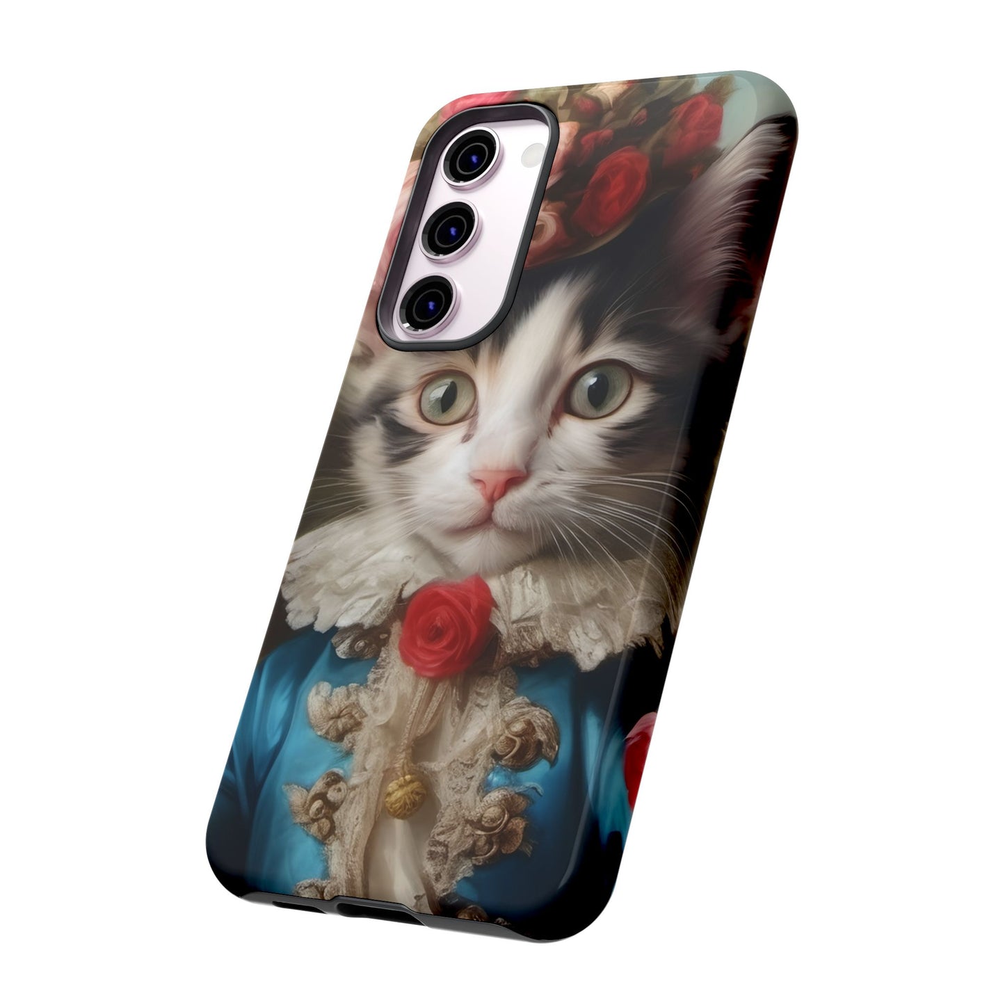 Rococo Cat Tough Phone Cases (A Kitten)