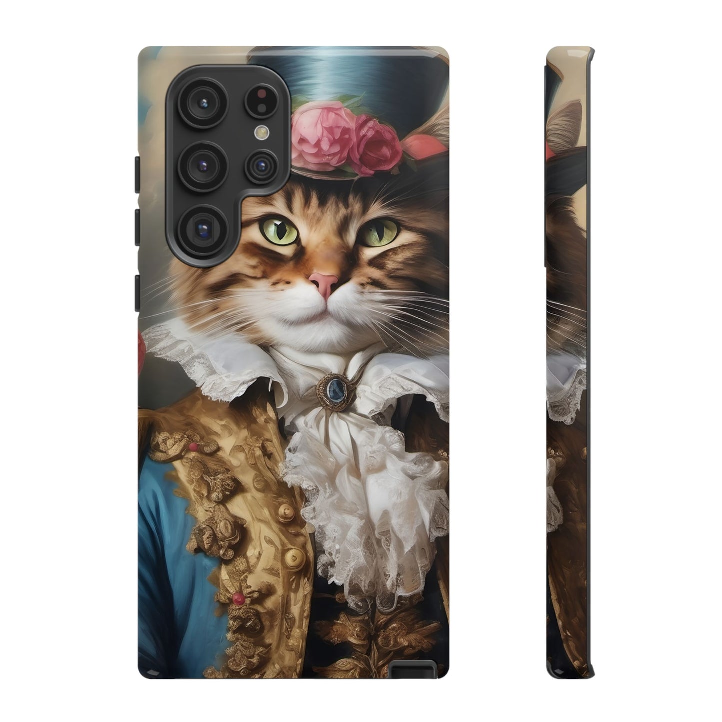 Rococo Cat Tough Phone Cases (A Gentleman)