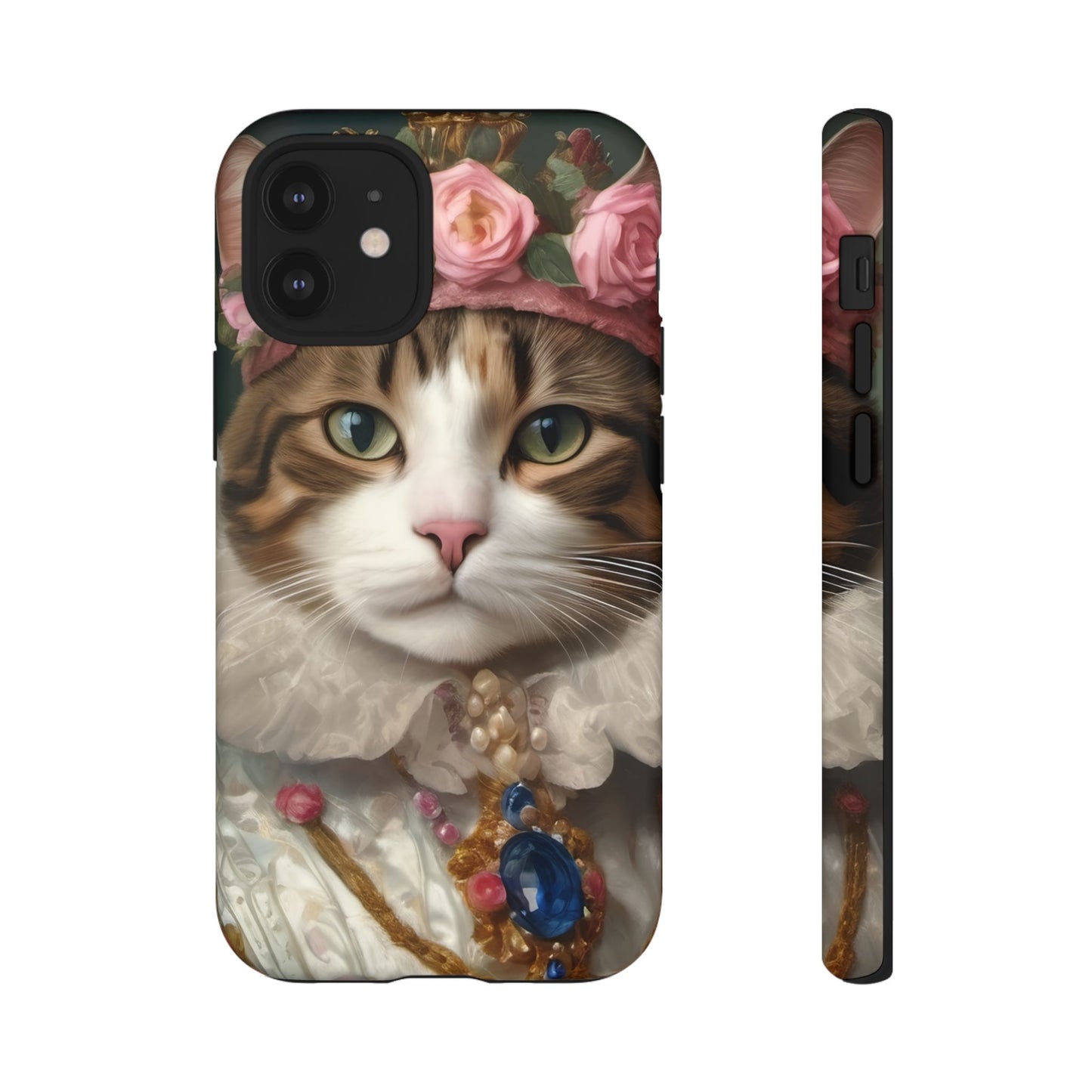 Rococo Cat Tough Phone Cases (A Queen)