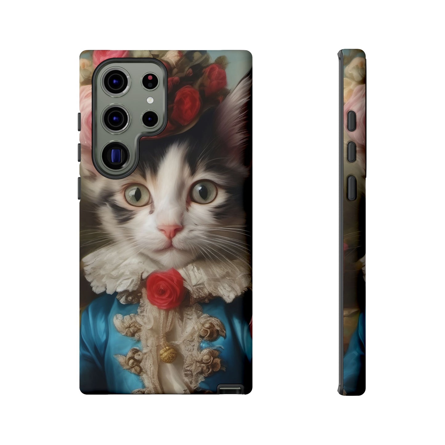 Rococo Cat Tough Phone Cases (A Kitten)