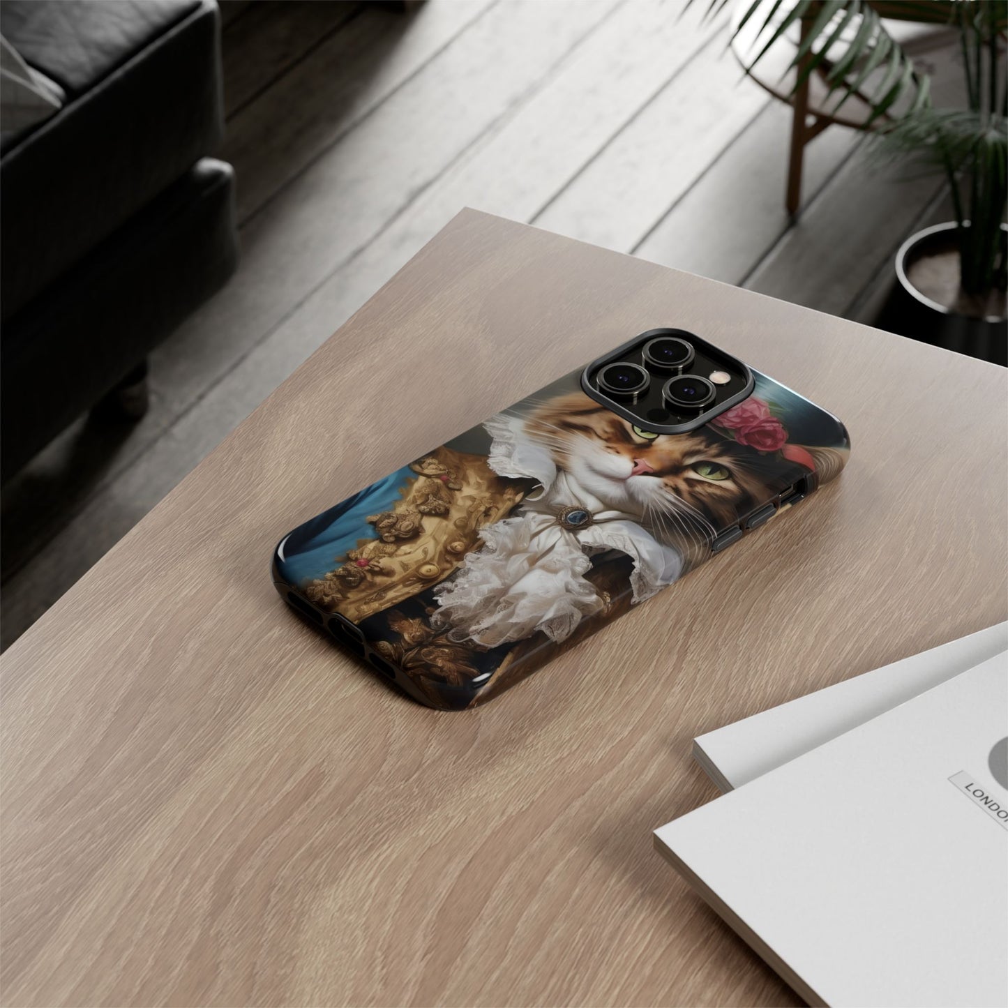 Rococo Cat Tough Phone Cases (A Gentleman)