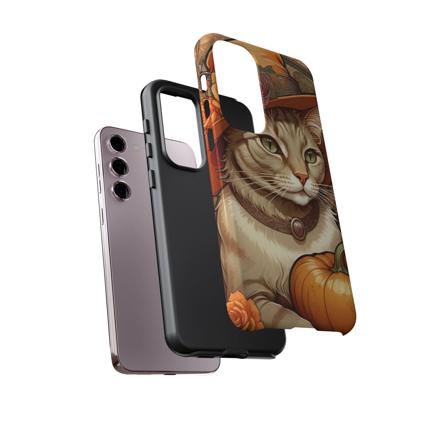 Halloween Alphonse Mucha Tough Phone Cases