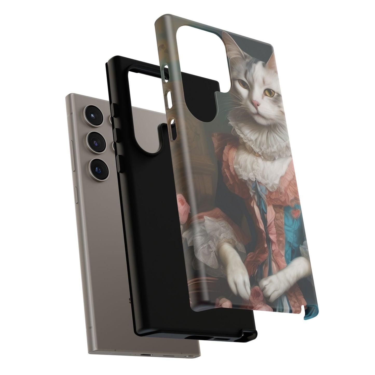 Rococo Cat Tough Phone Cases (A Queen 3)
