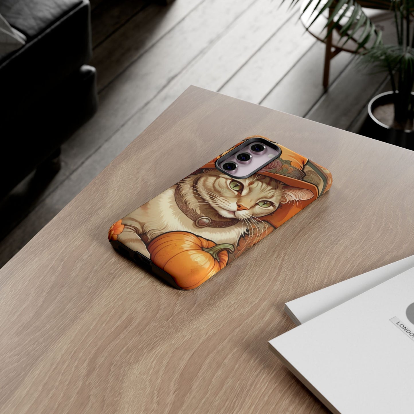 Halloween Alphonse Mucha Tough Phone Cases