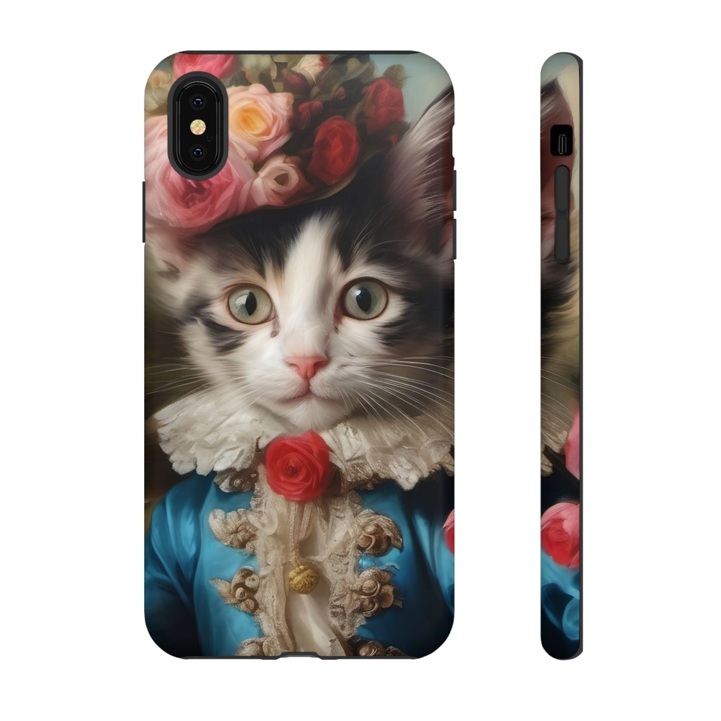 Rococo Cat Tough Phone Cases (A Kitten)
