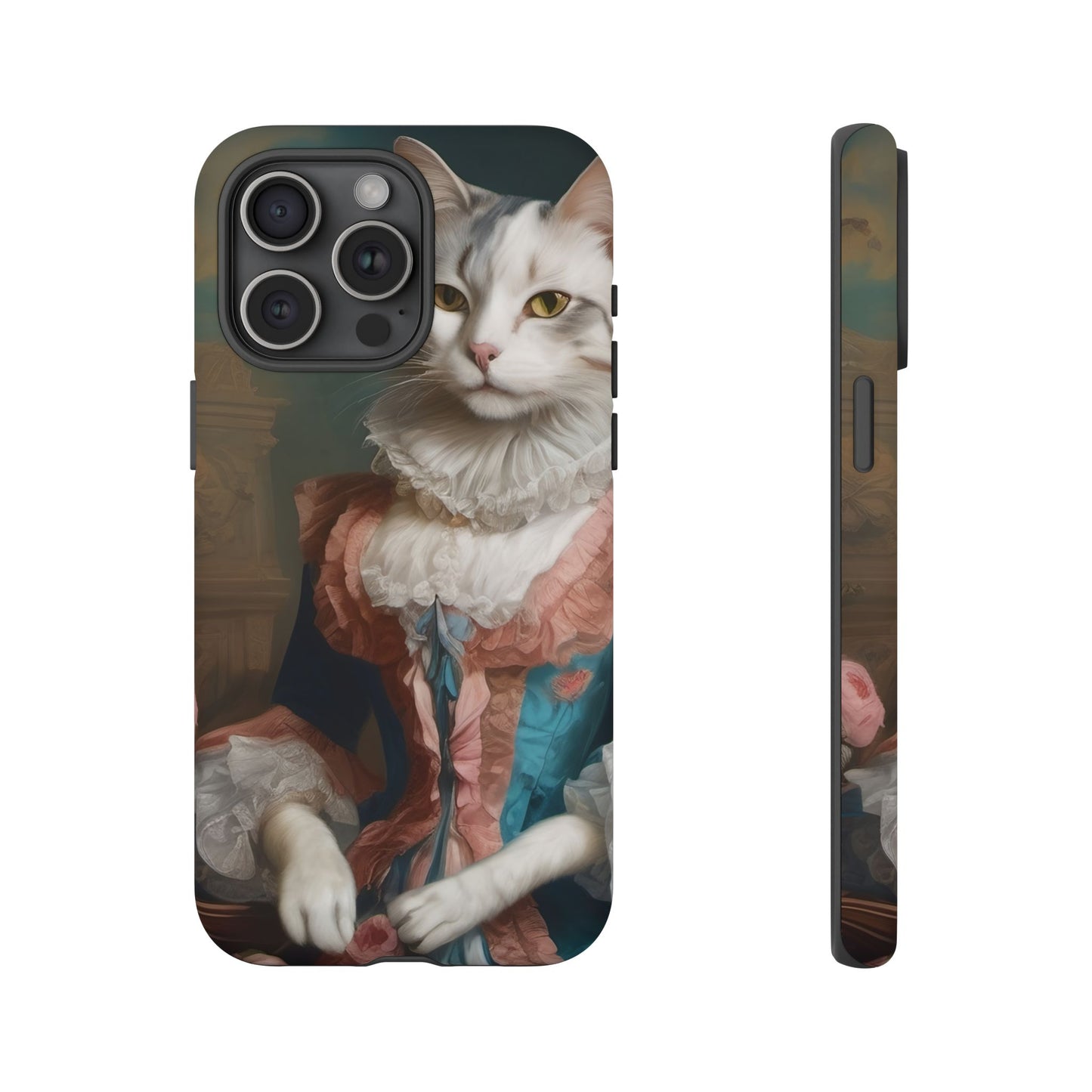 Rococo Cat Tough Phone Cases (A Queen 3)