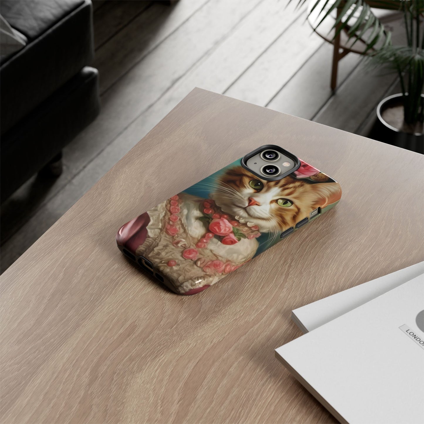 Rococo Cat Tough Phone Cases (A Queen 2)