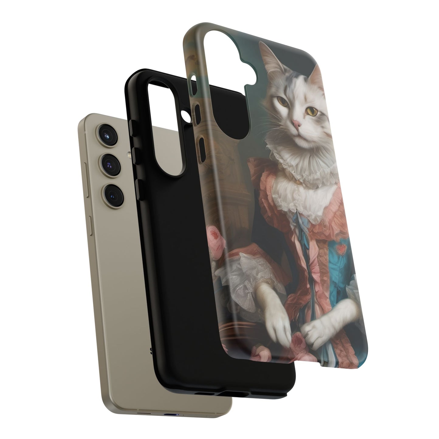 Rococo Cat Tough Phone Cases (A Queen 3)