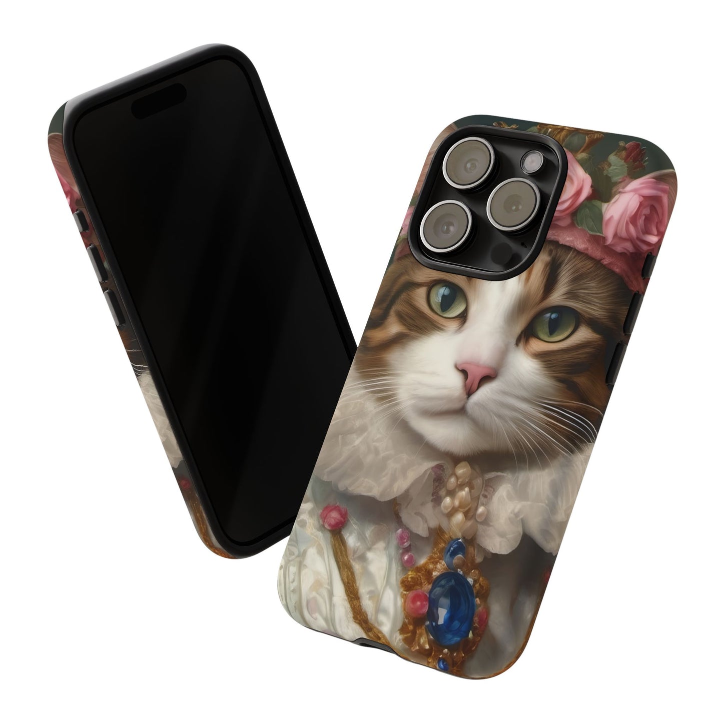 Rococo Cat Tough Phone Cases (A Queen)