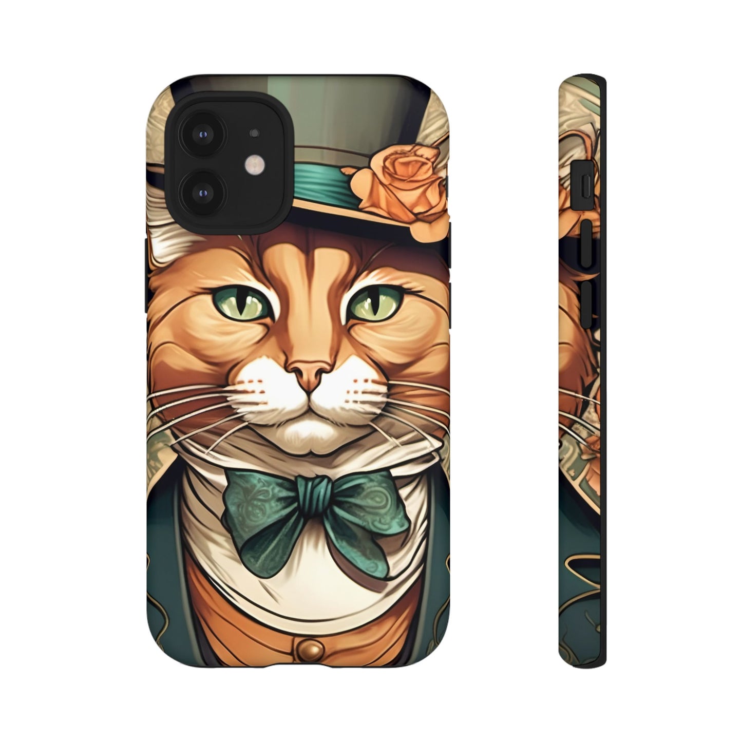 Alphonse Mucha Tough Phone Cases (A gentleman cat)