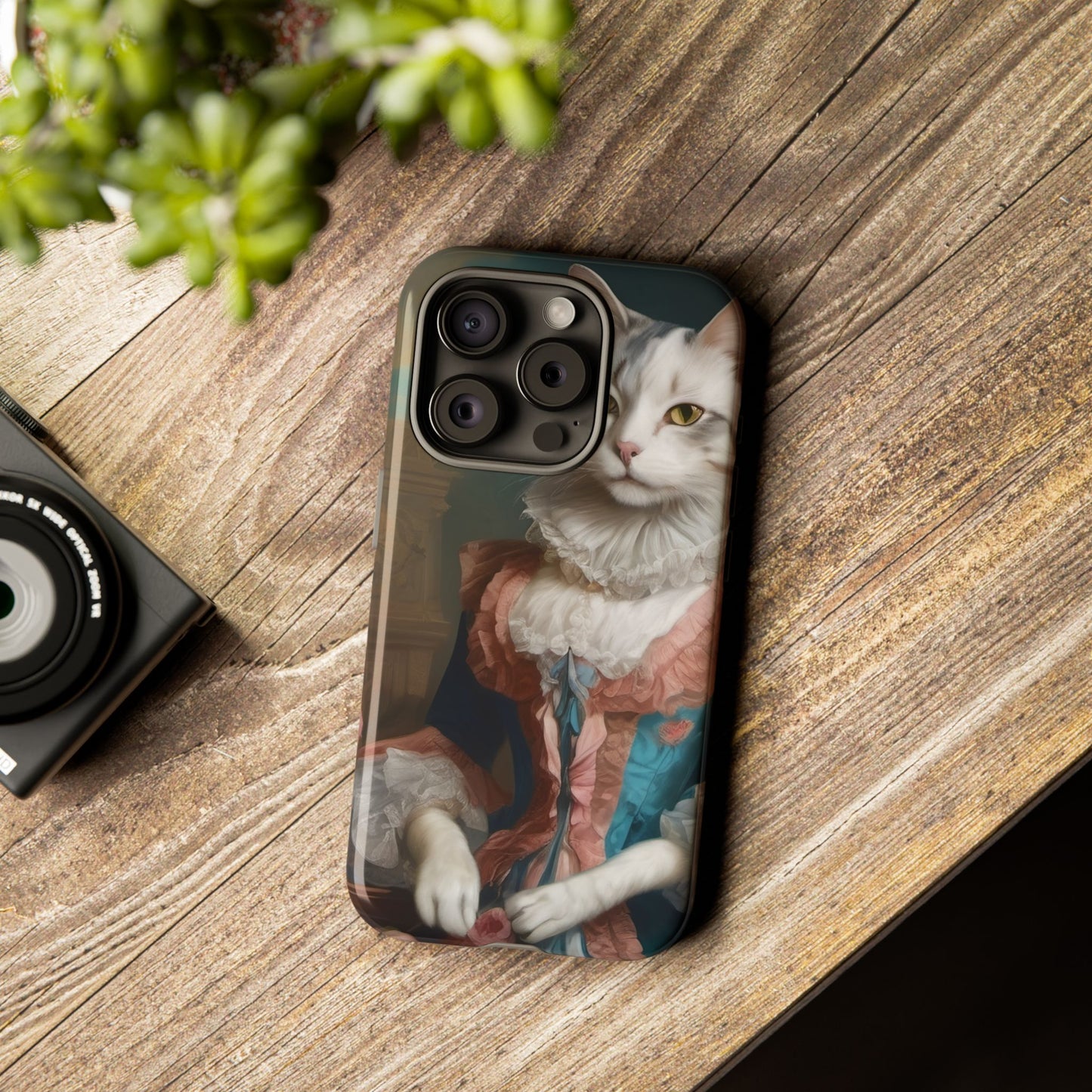 Rococo Cat Tough Phone Cases (A Queen 3)