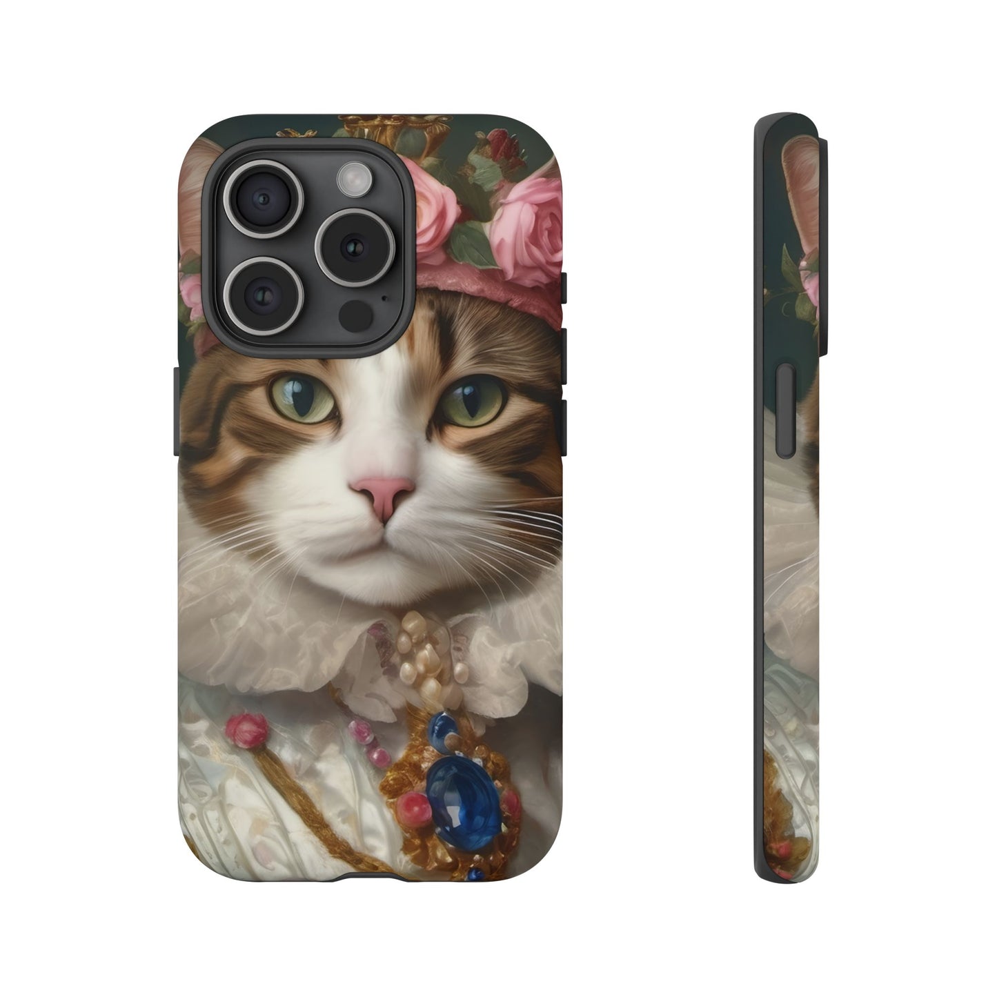 Rococo Cat Tough Phone Cases (A Queen)