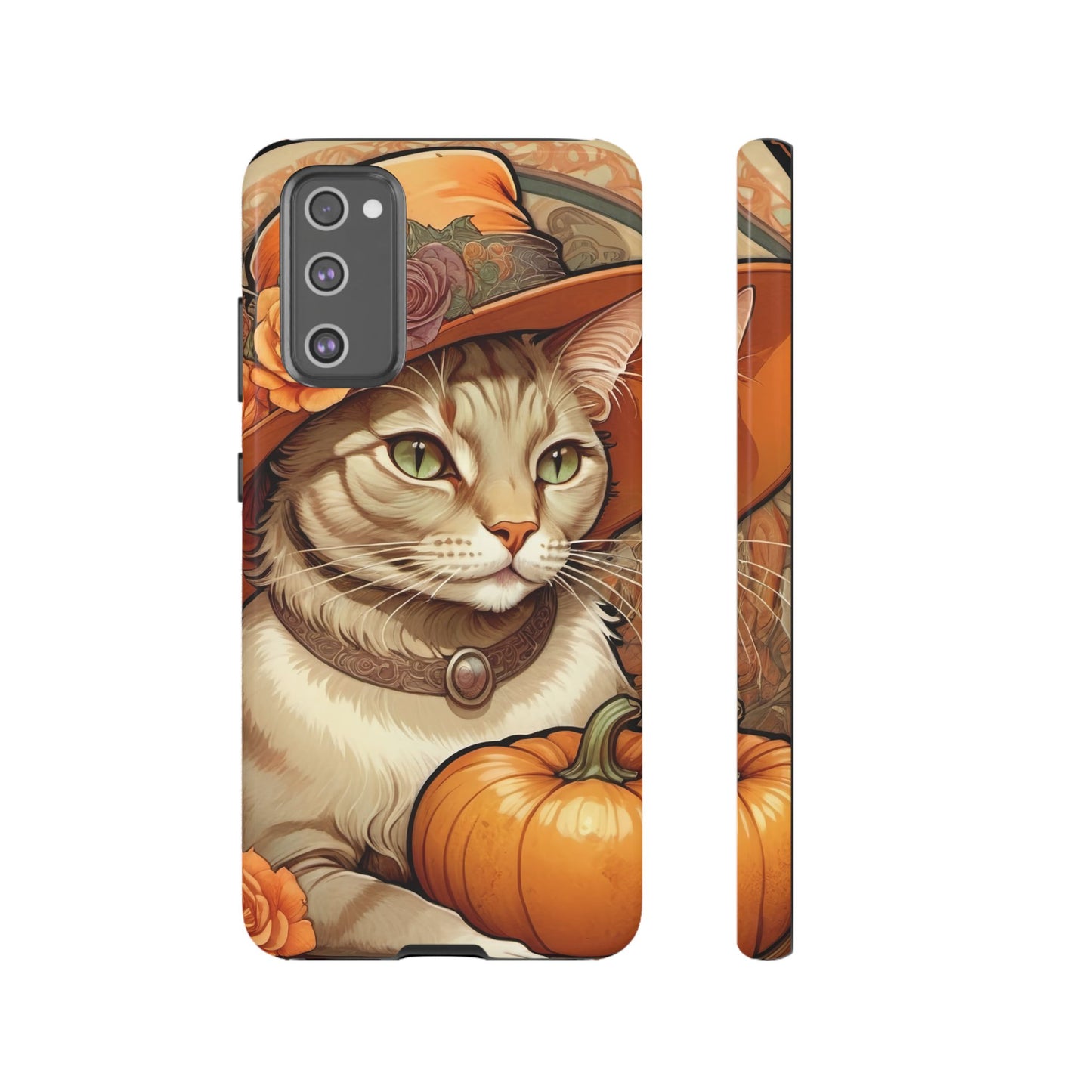 Halloween Alphonse Mucha Tough Phone Cases