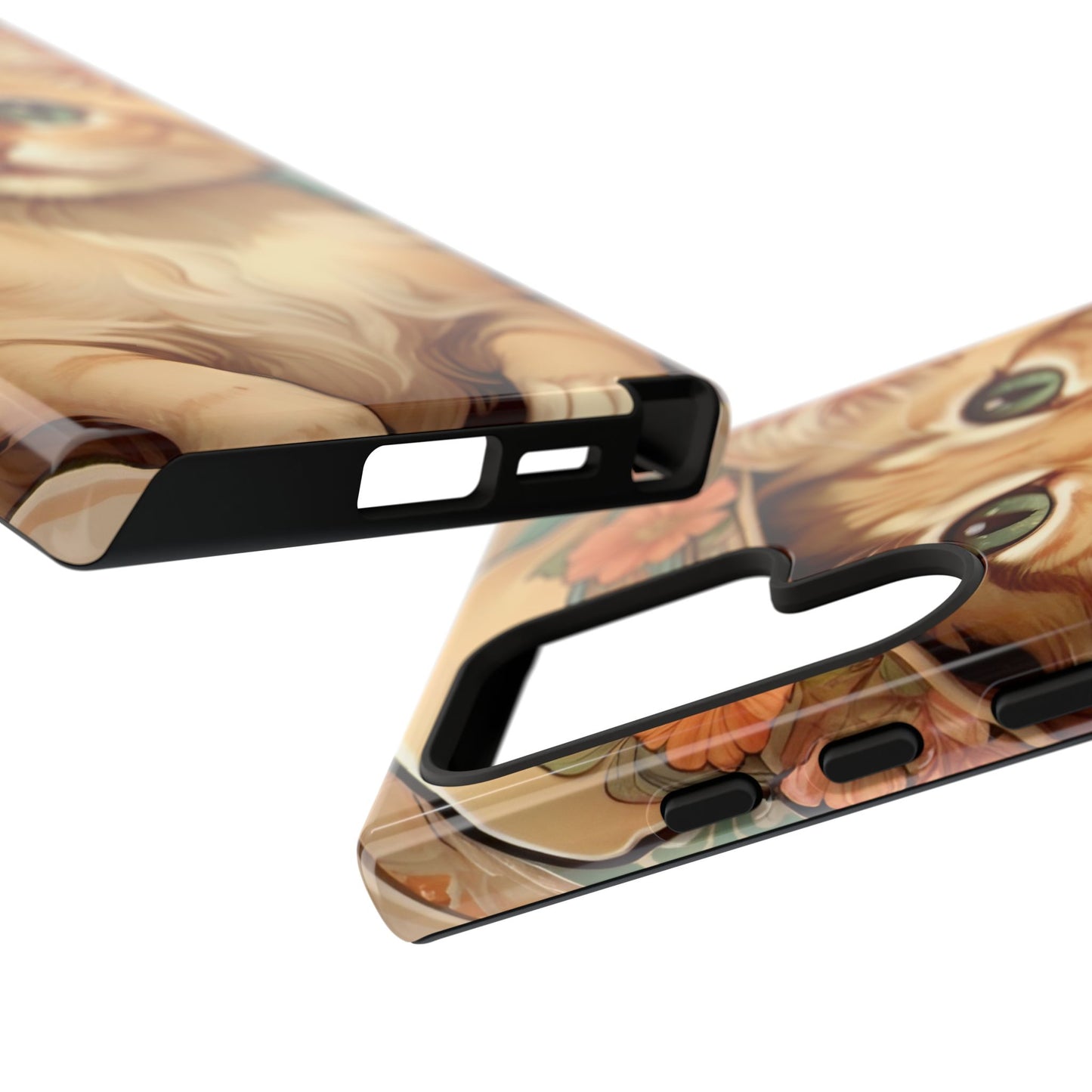 Alphonse Mucha Tough Phone Cases (A kitten)