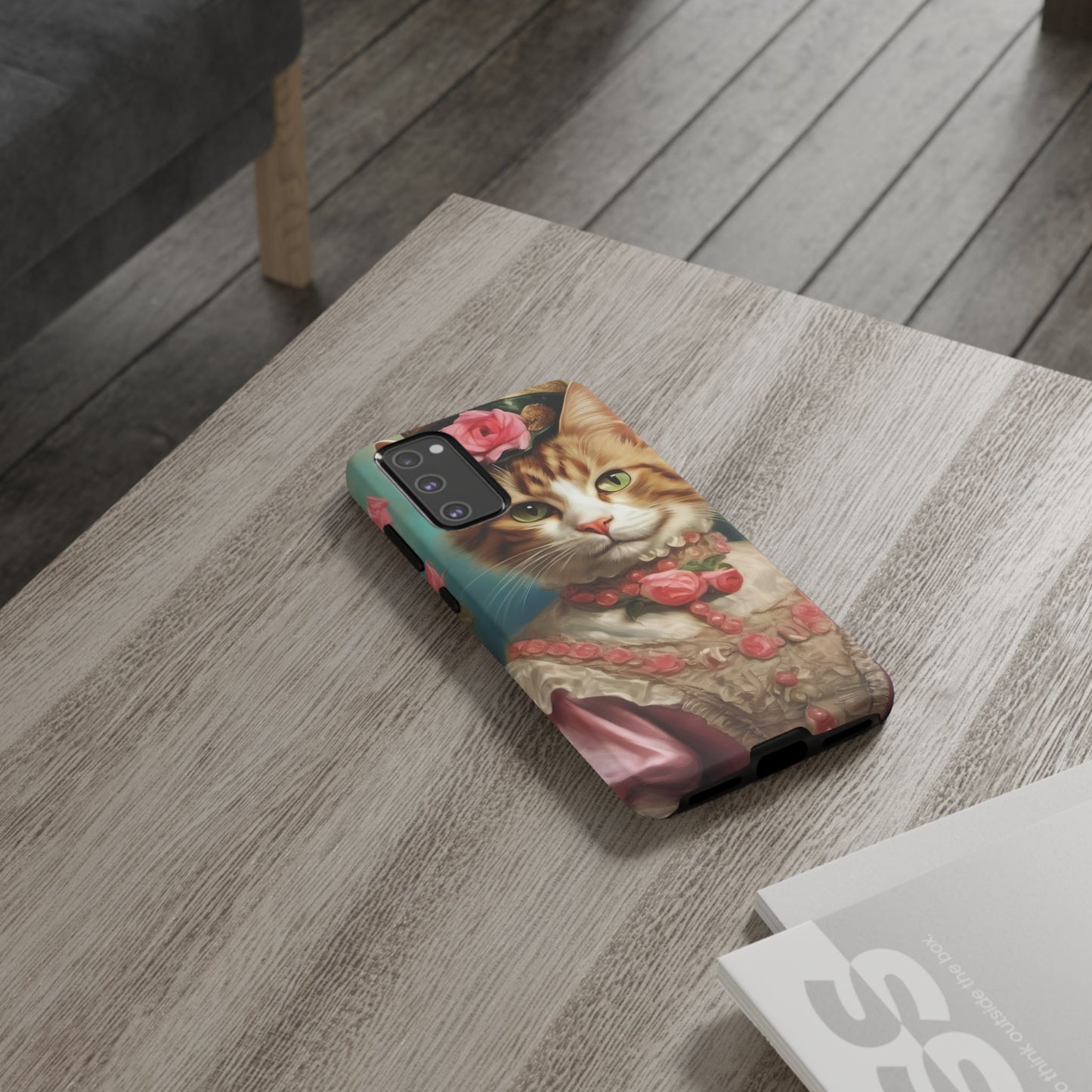 Rococo Cat Tough Phone Cases (A Queen 2)