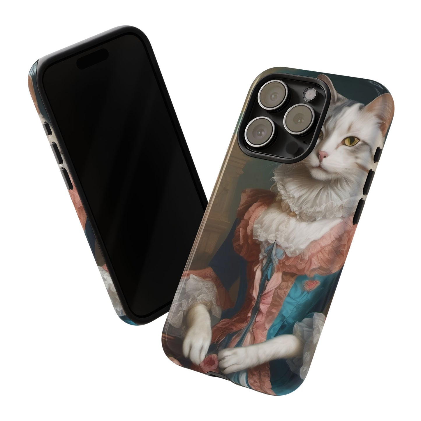 Rococo Cat Tough Phone Cases (A Queen 3)