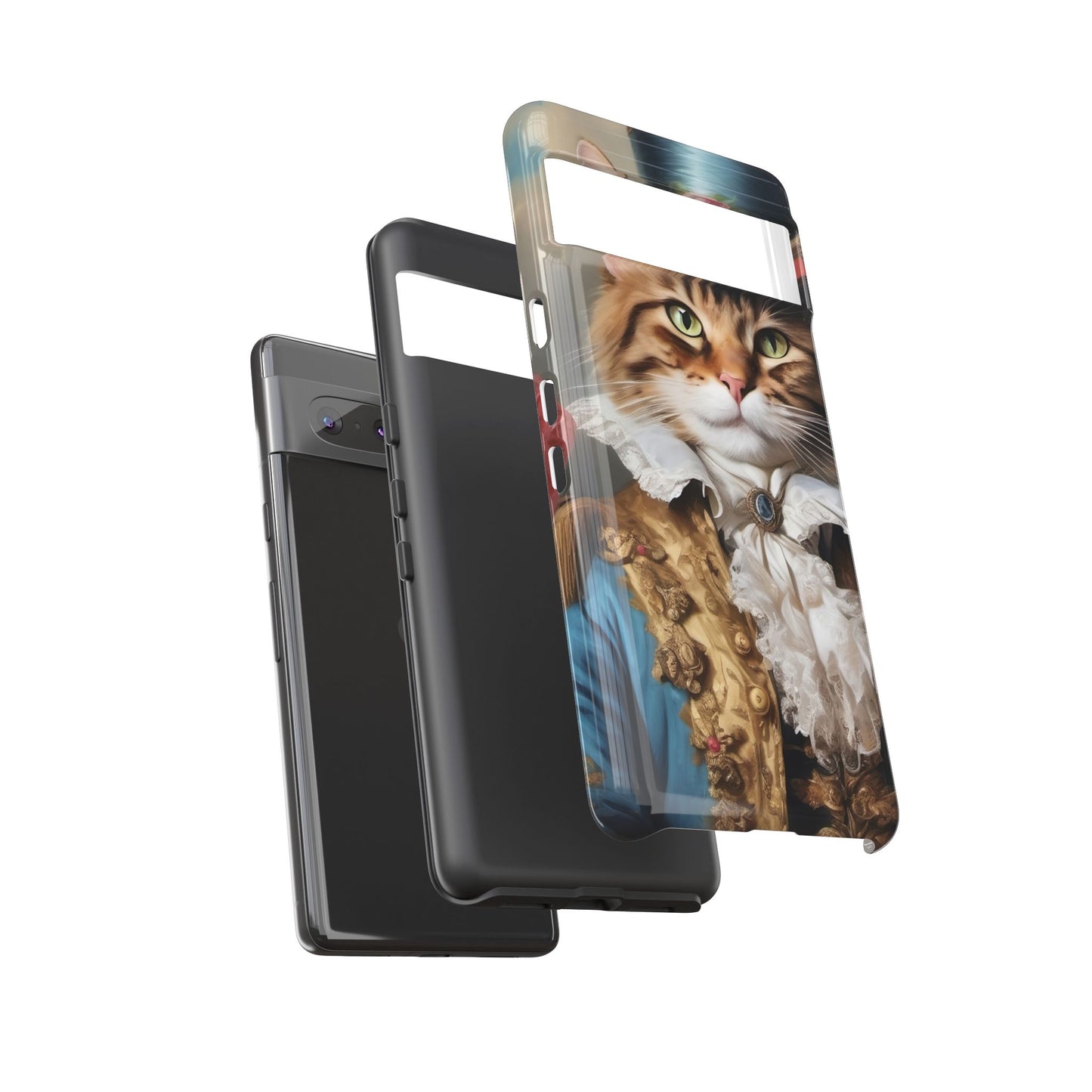 Rococo Cat Tough Phone Cases (A Gentleman)