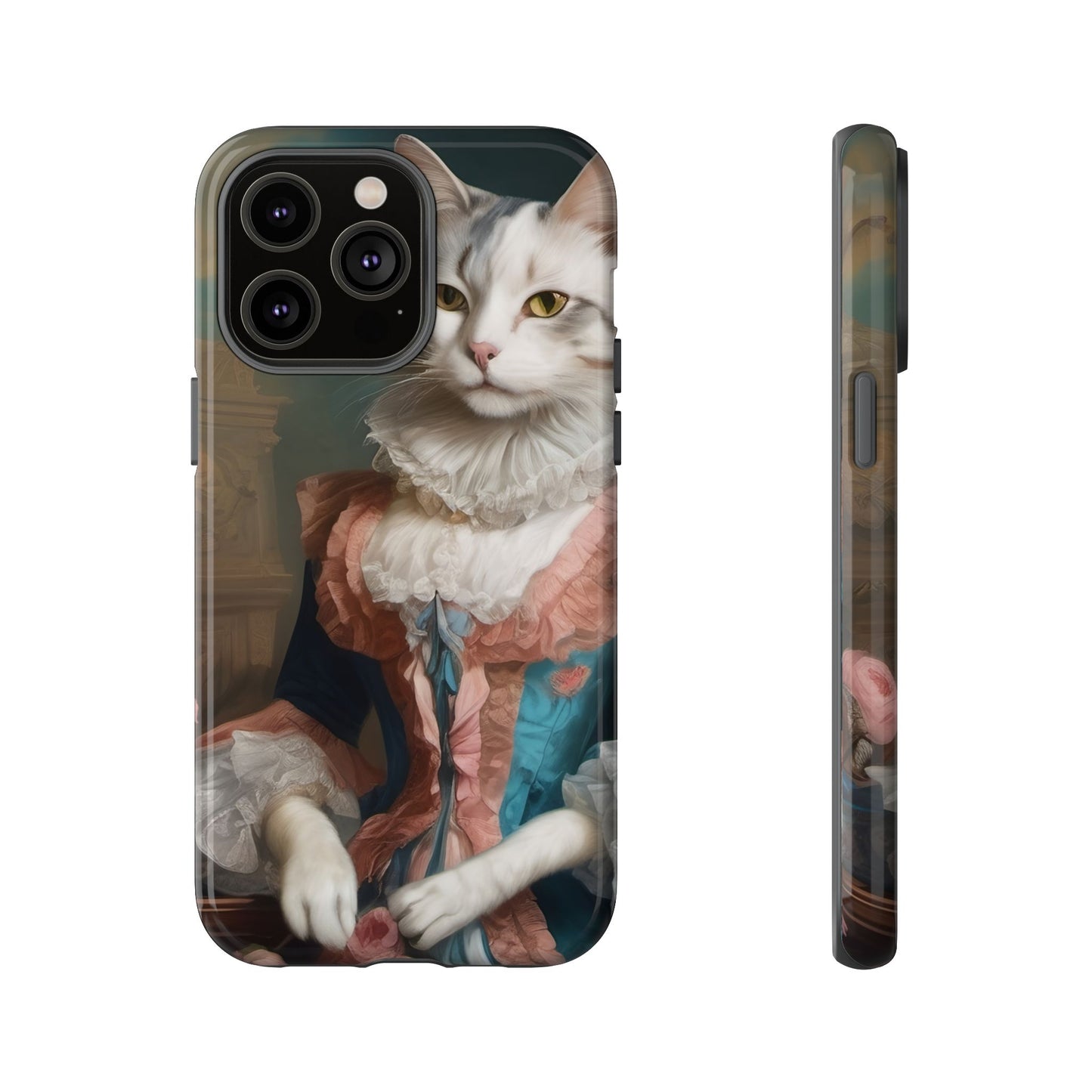 Rococo Cat Tough Phone Cases (A Queen 3)