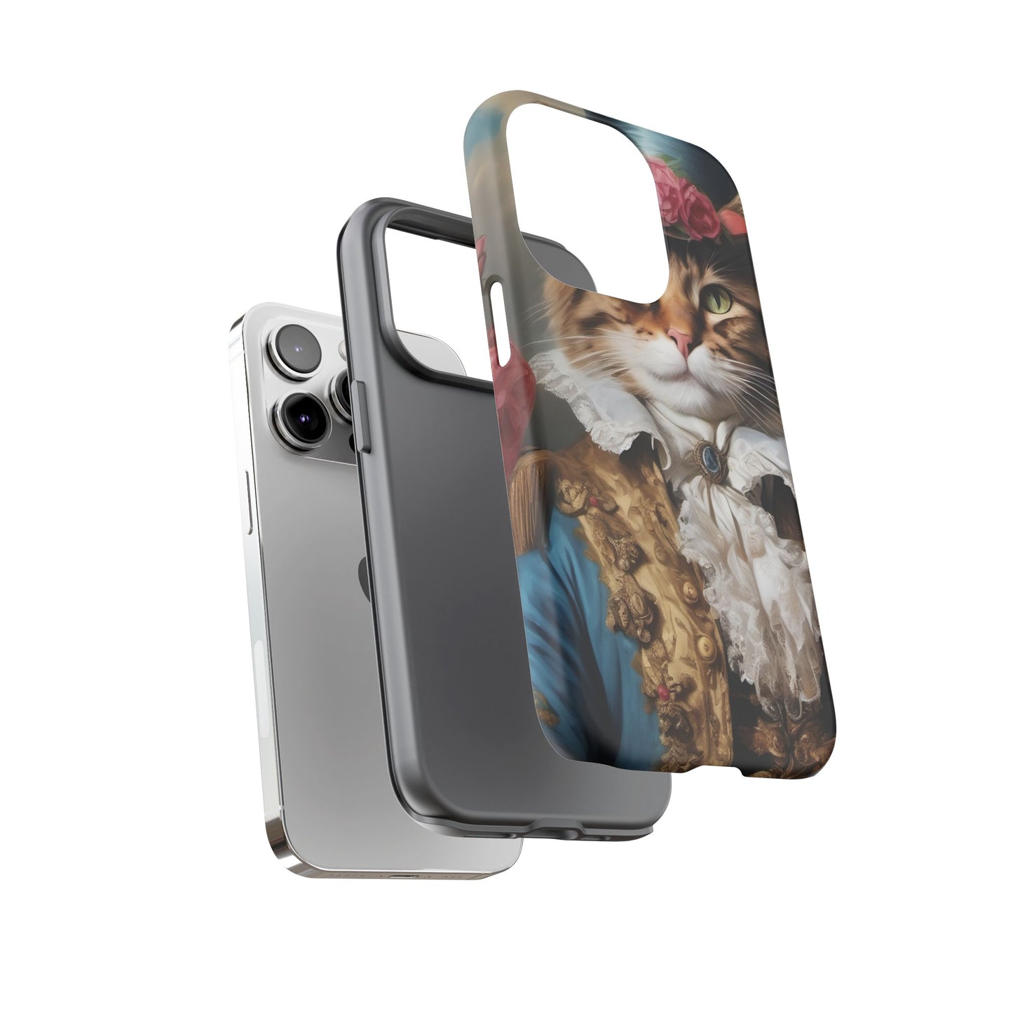 Rococo Cat Tough Phone Cases (A Gentleman)