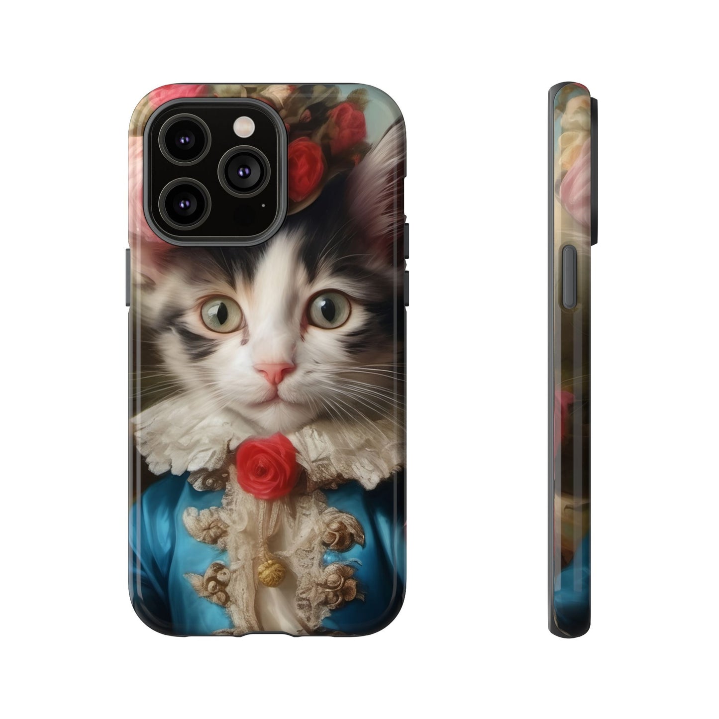 Rococo Cat Tough Phone Cases (A Kitten)