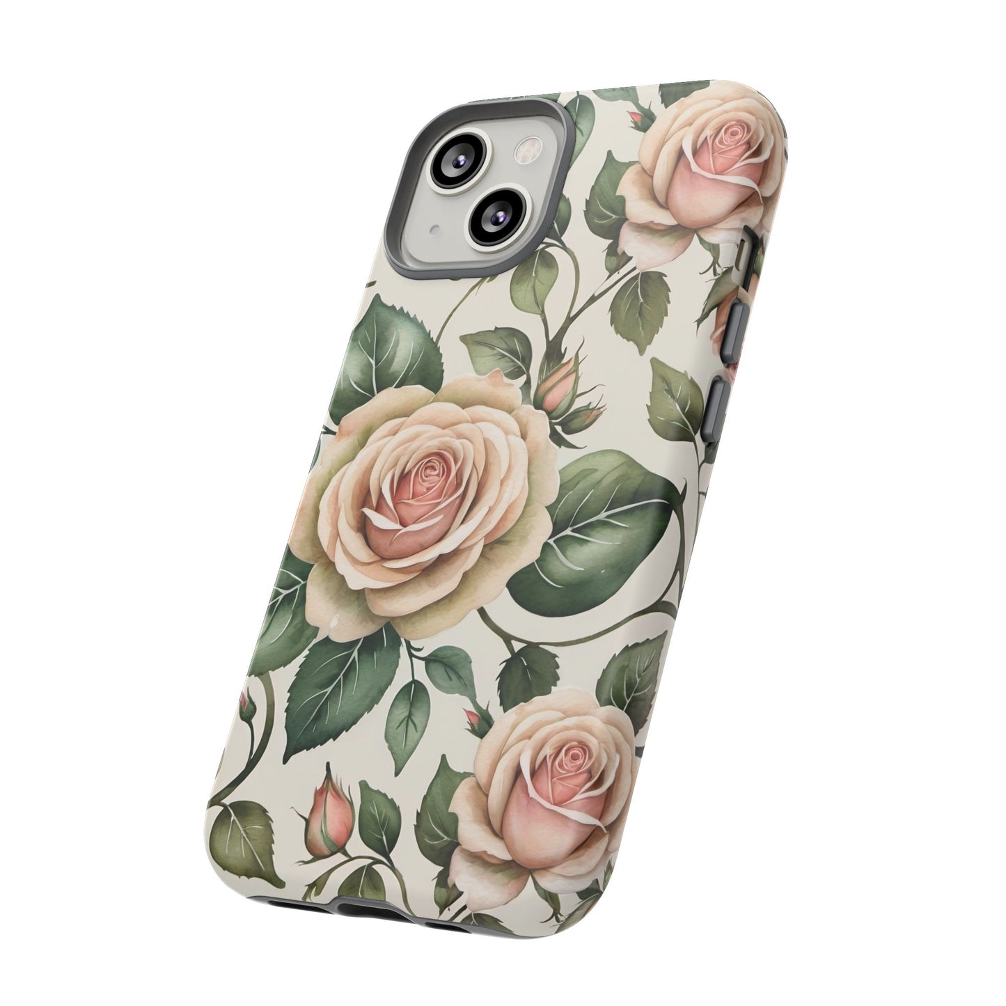 Watercolor Large Roses Tough Cases 2