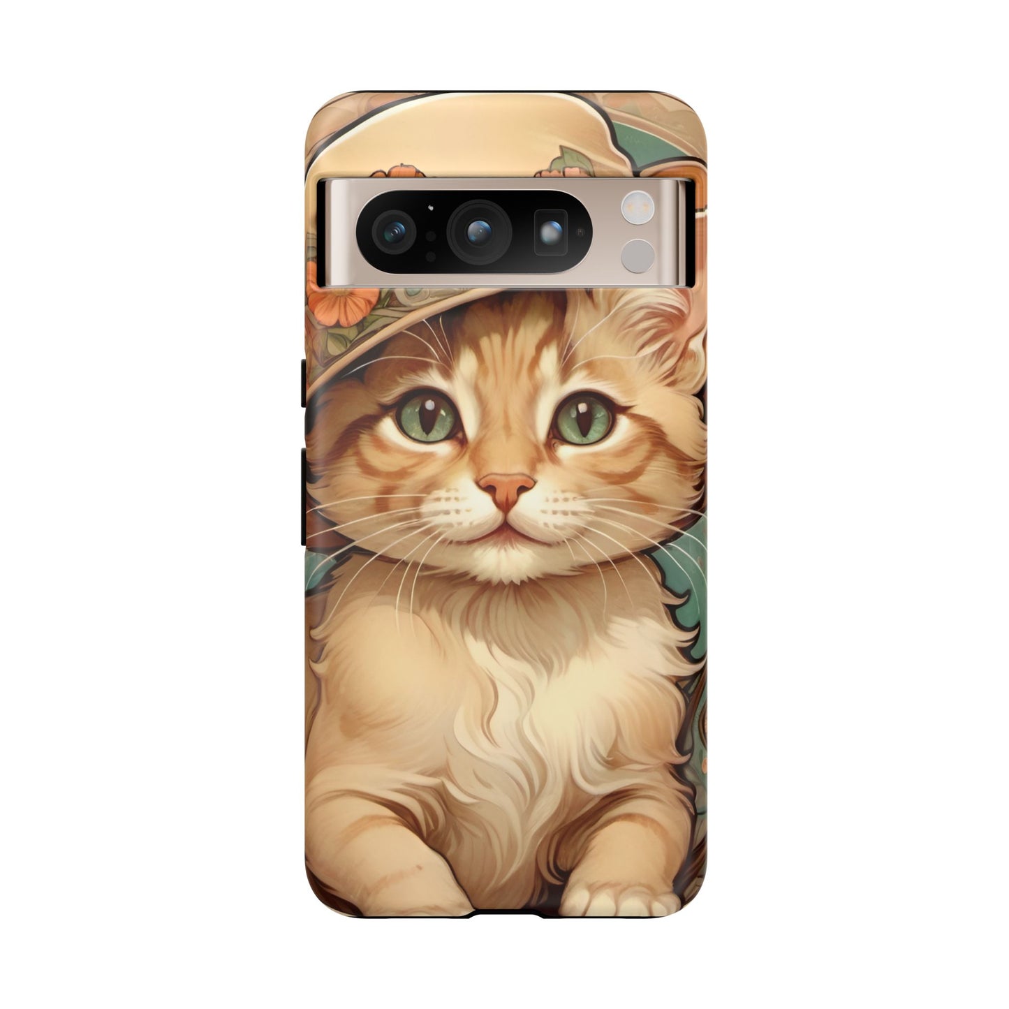 Alphonse Mucha Tough Phone Cases (A kitten)