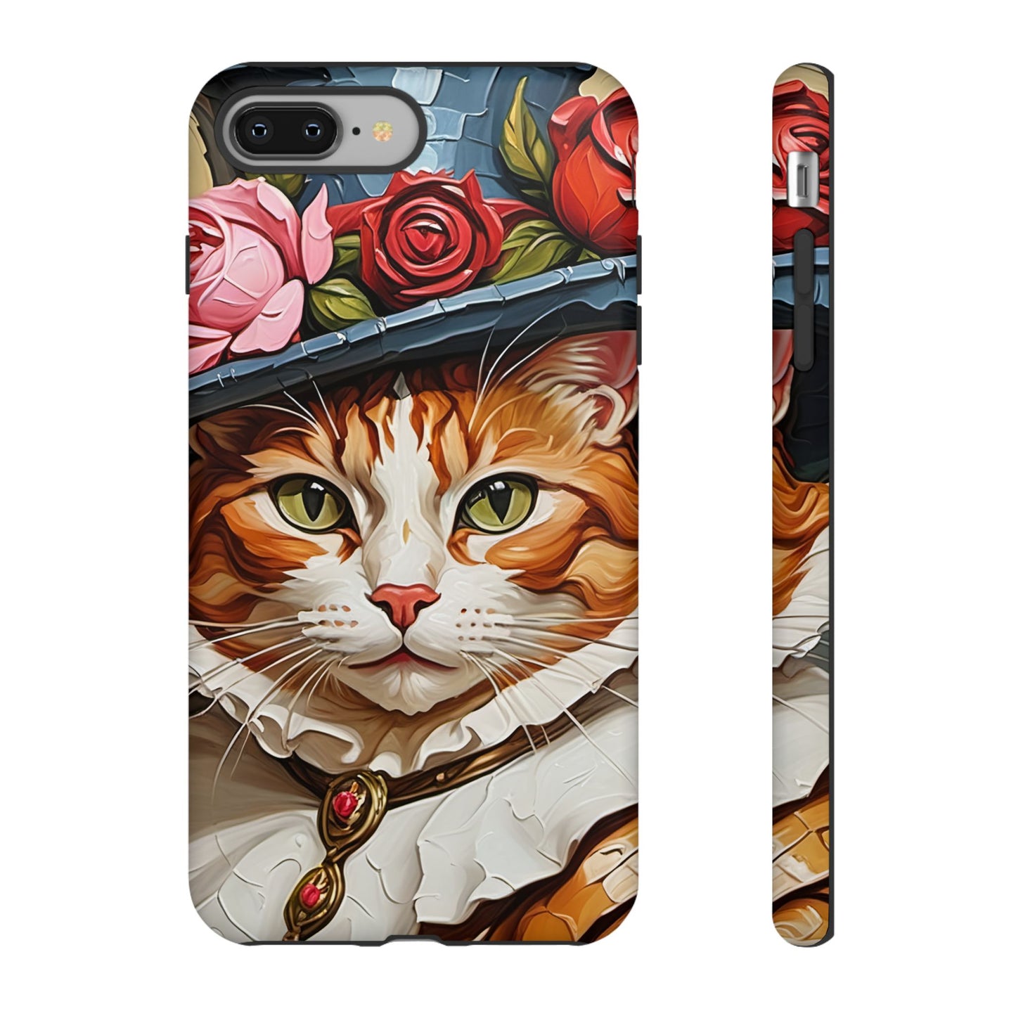 Oil Painting Cat Tough Phone Cases (A Gentleman)