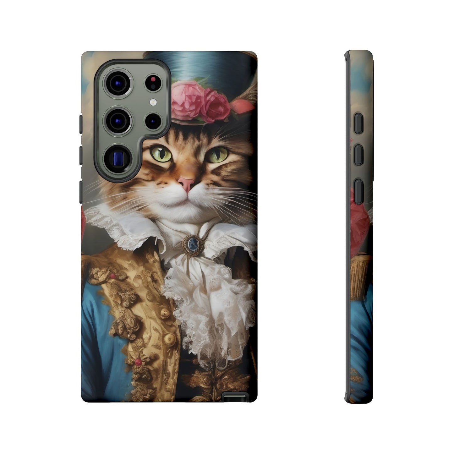 Rococo Cat Tough Phone Cases (A Gentleman)