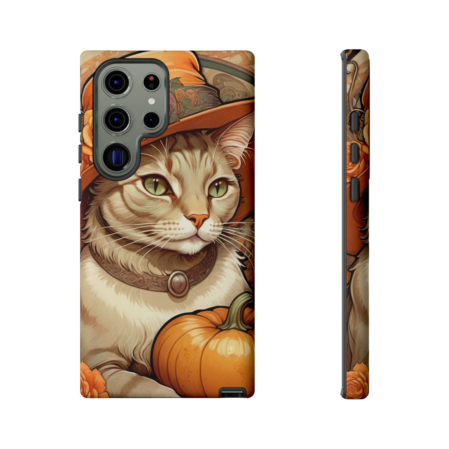 Halloween Alphonse Mucha Tough Phone Cases