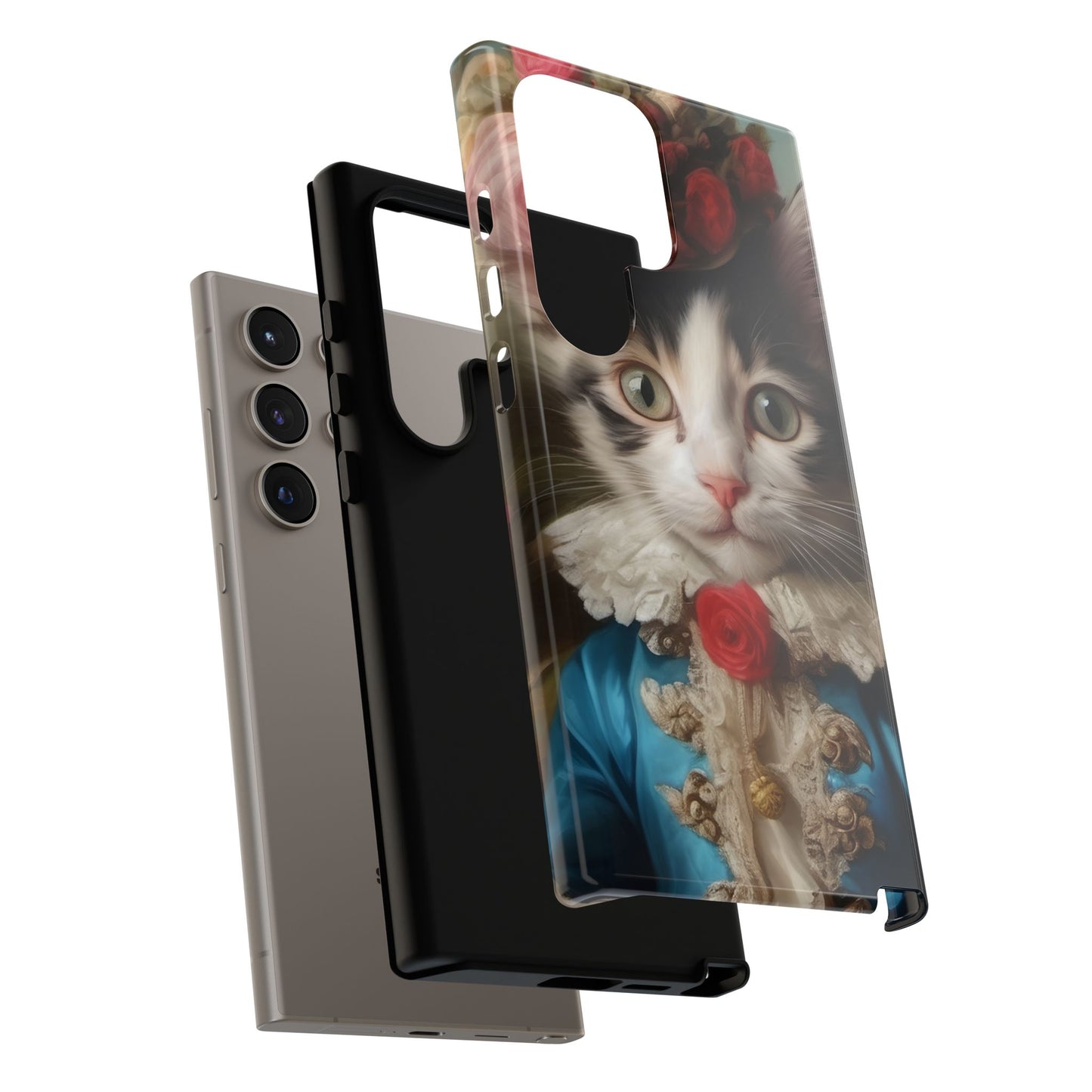 Rococo Cat Tough Phone Cases (A Kitten)