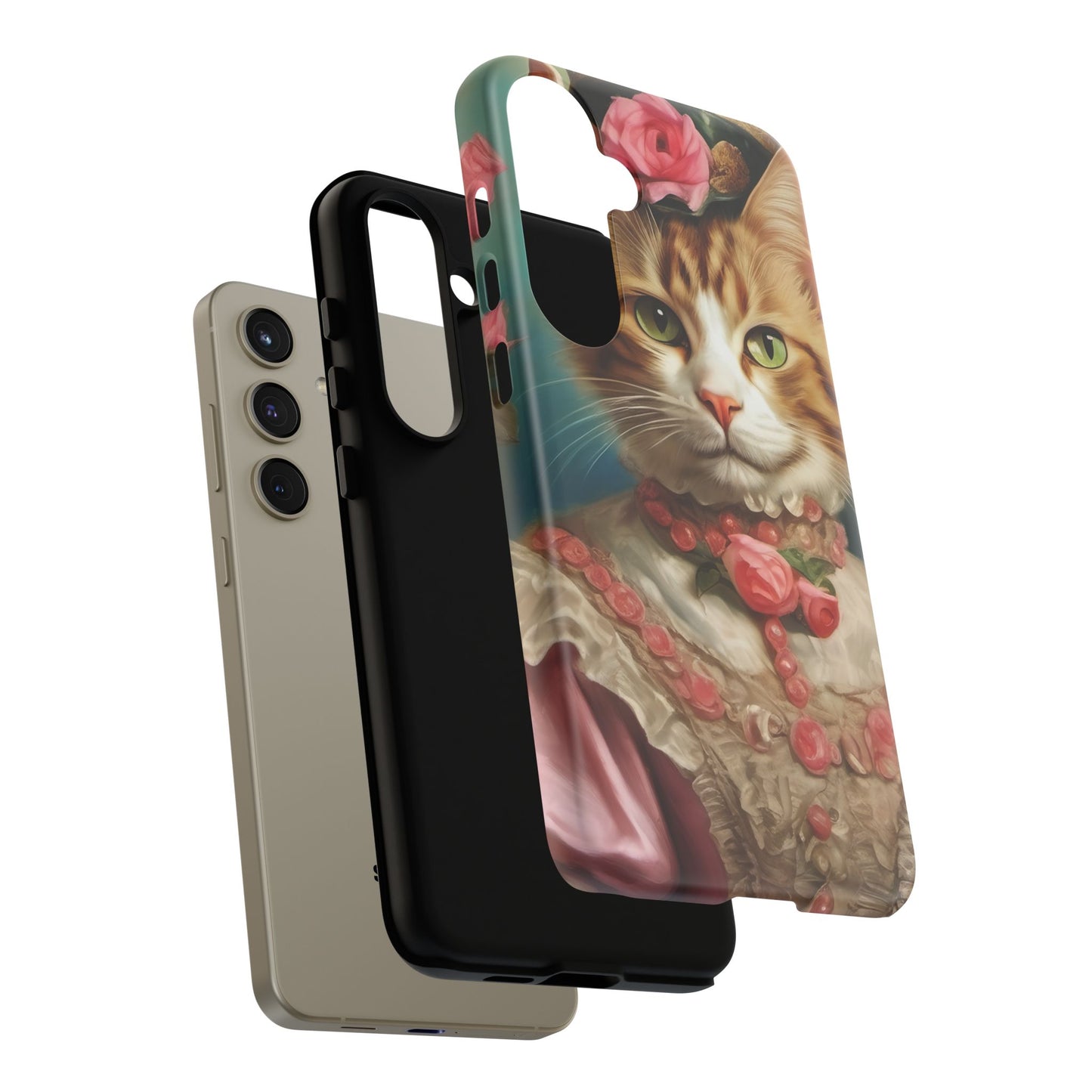 Rococo Cat Tough Phone Cases (A Queen 2)