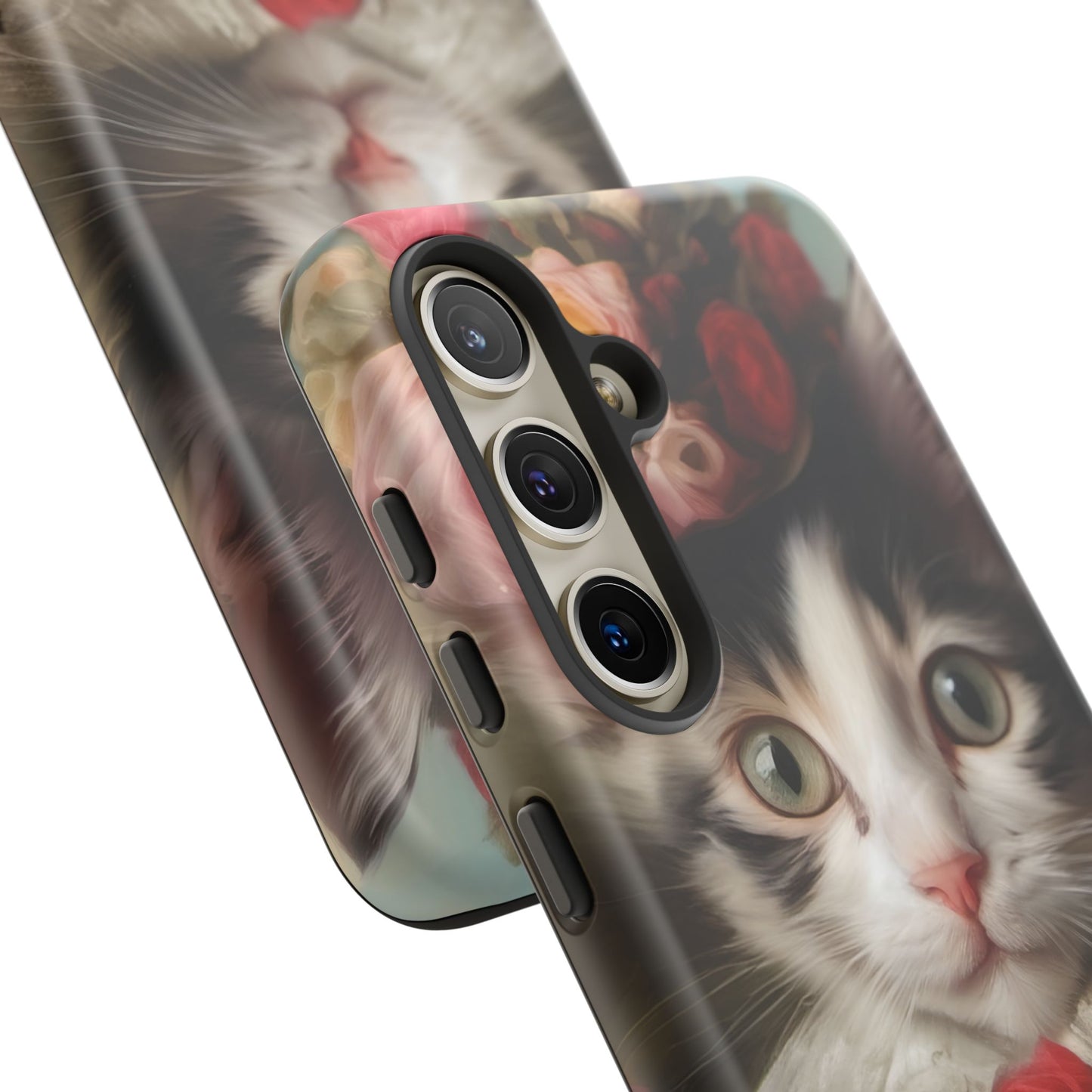 Rococo Cat Tough Phone Cases (A Kitten)