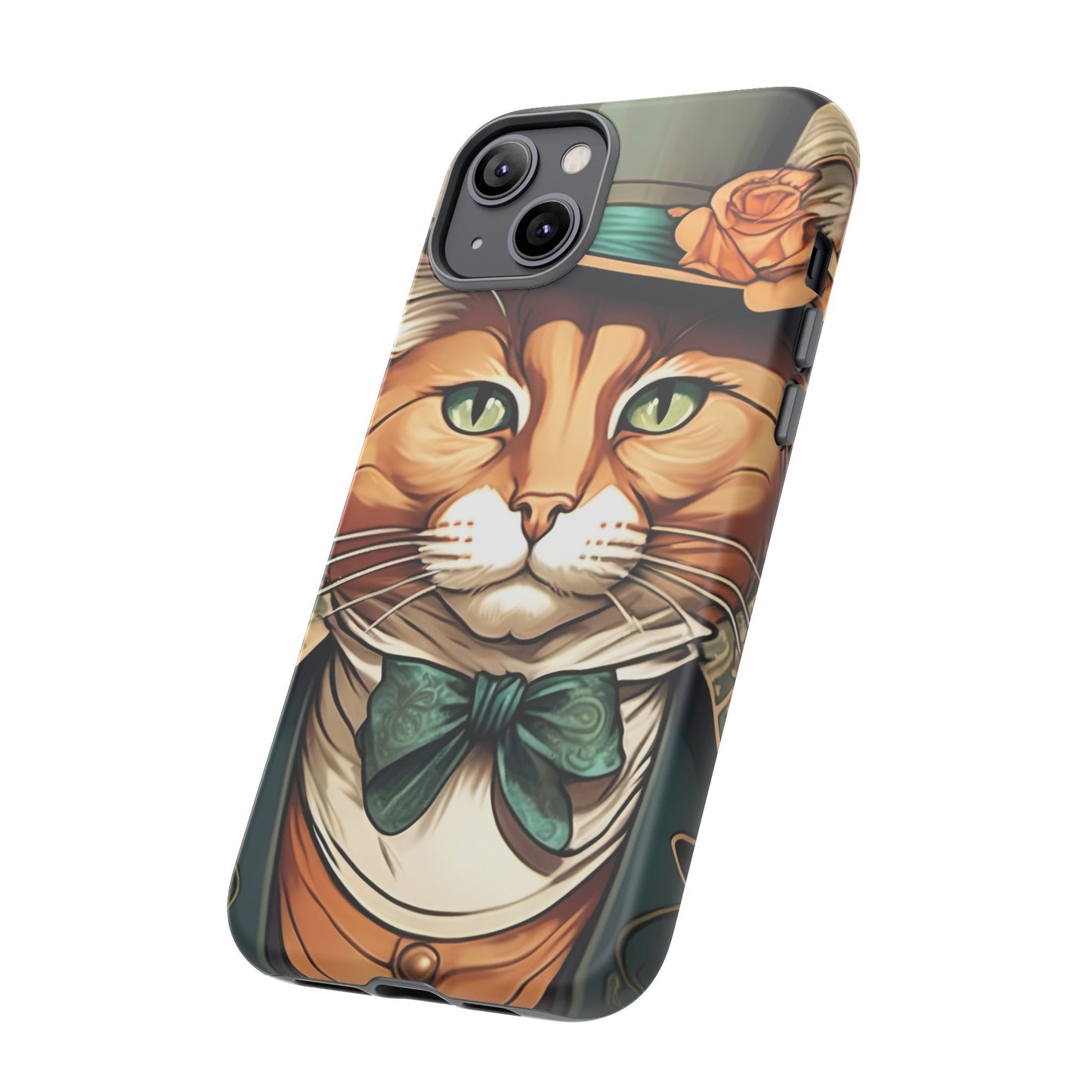 Alphonse Mucha Tough Phone Cases (A gentleman cat)